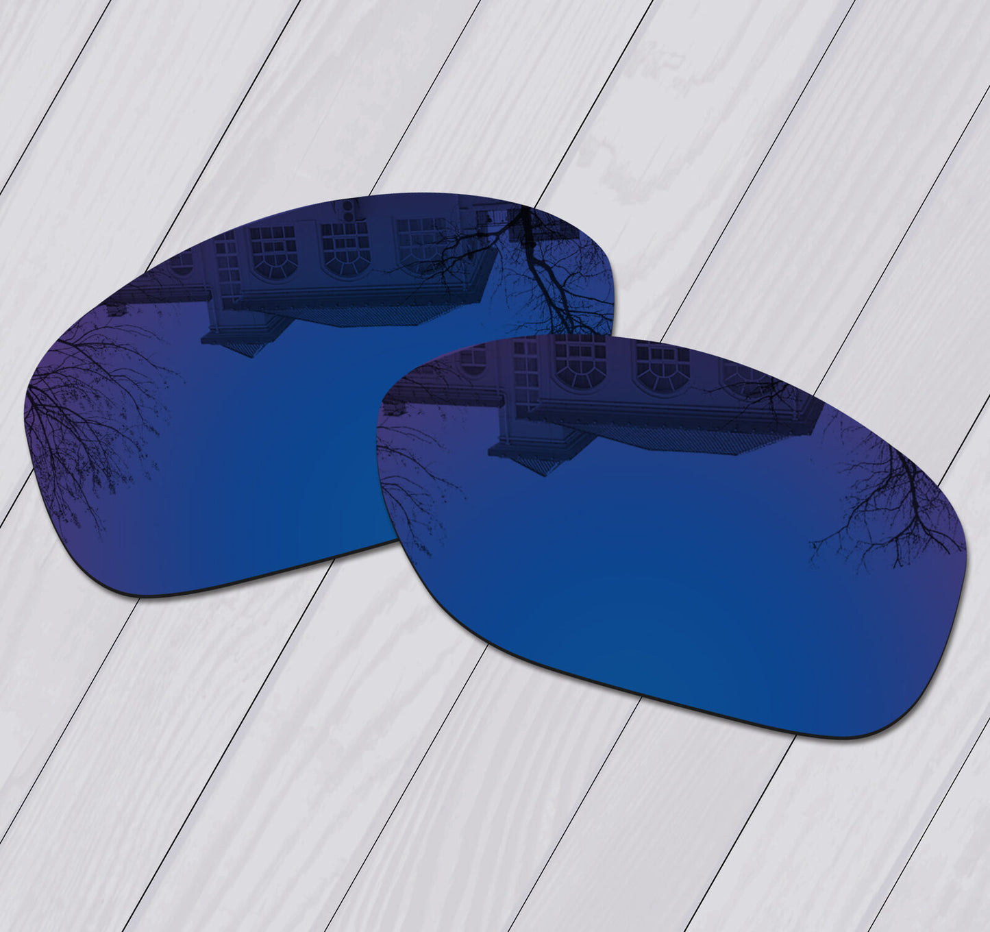 POLARIZED Replacement Lenses & Nose Pad For-Oakley Pit Bull OO9127 Anti-Scratch