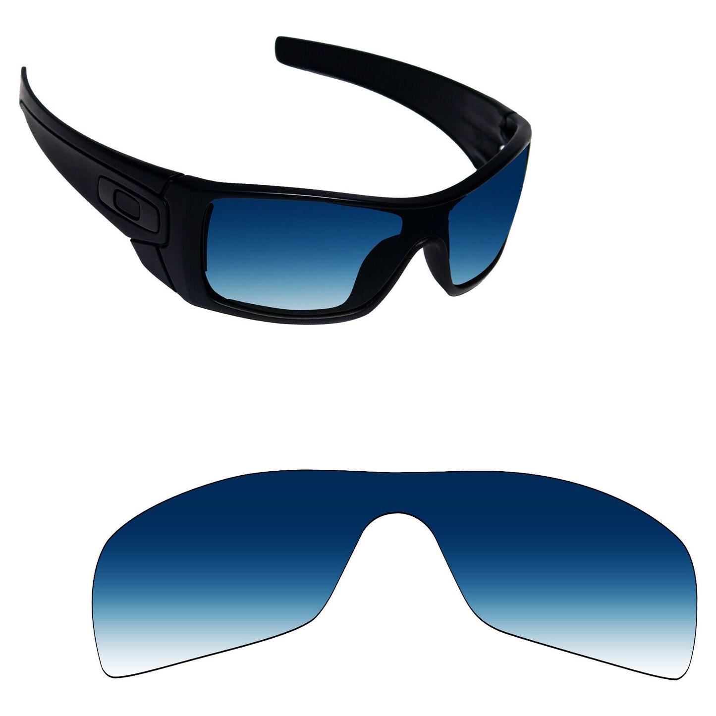 Hawkry Polarized Replacement Lenses for-Oakley Batwolf OO9101 Sunglass -Multiple