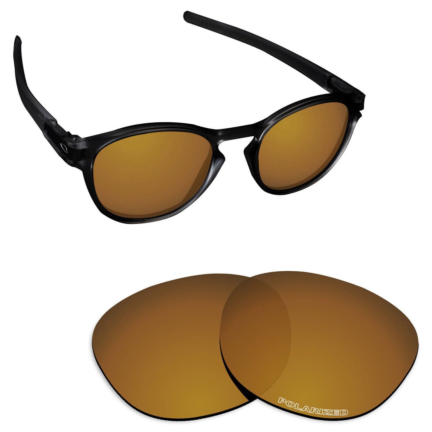 Hawkry Polarized Replacement Lenses for-Oakley Latch OO9265 Sunglass - Options