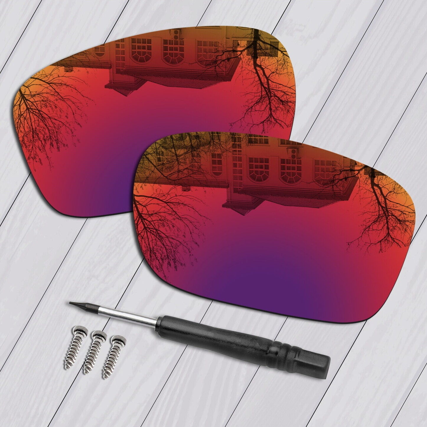 POLARIZED Replacement Lens & Kit For-Oakley Twoface OO9189 Sunglass Anti-Scratch