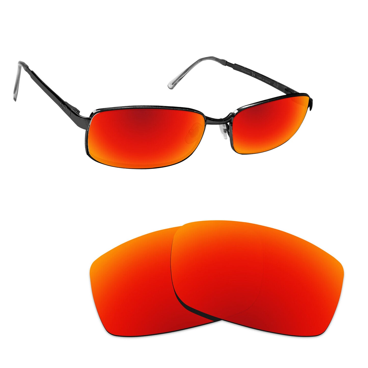 Hawkry Polarized Replacement Lenses for - RayBan-RB3194-59 Sunglass - Multiple