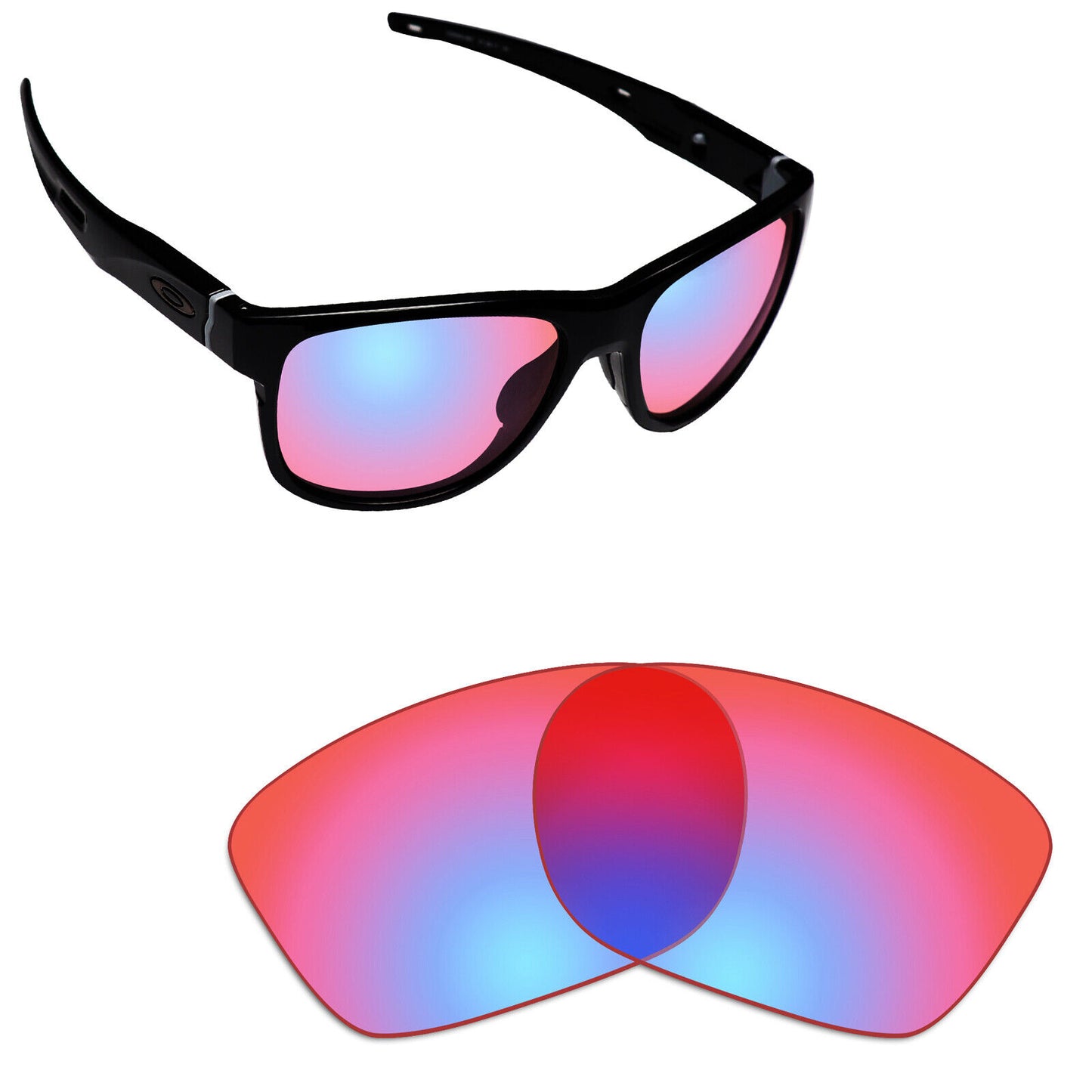 Hawkry Polarized Replacement Lens for-Oakley Crossrange Sunglass