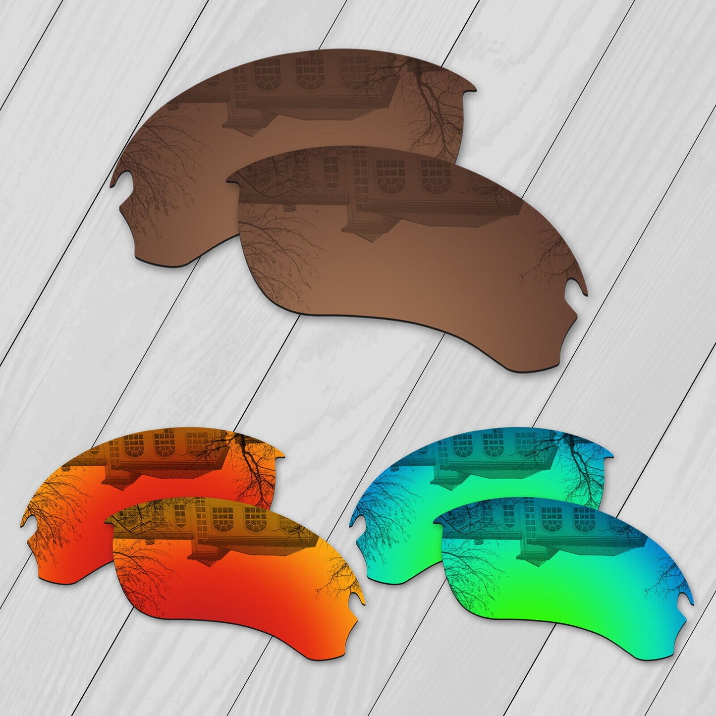 POLARIZED Replacement Lot Lenses For-Oakley Si Speed Jacket OO9228 Anti-Scratch