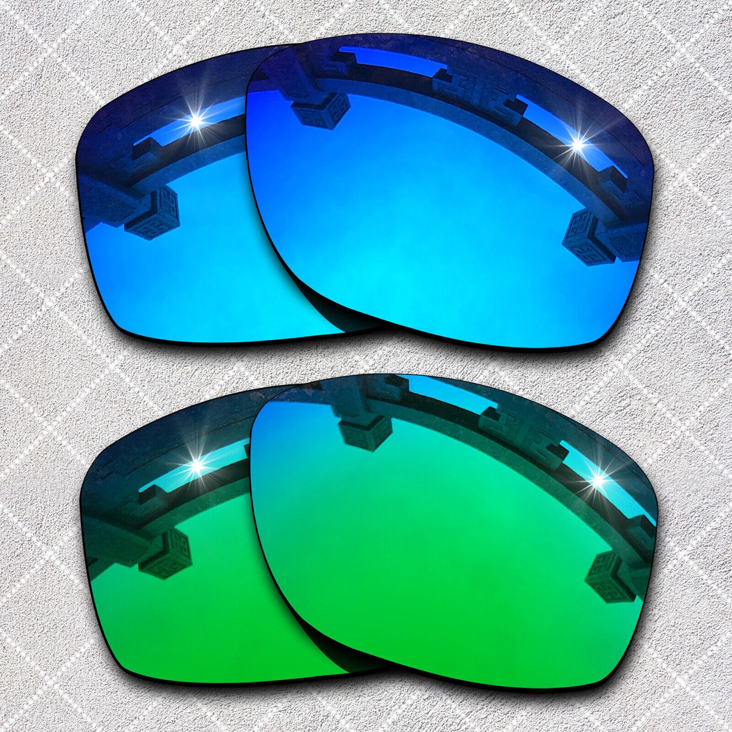 HeyRay Replacement Lenses for Pit Bull Asian Fit OO9161 Sunglasses Polarized-Opt