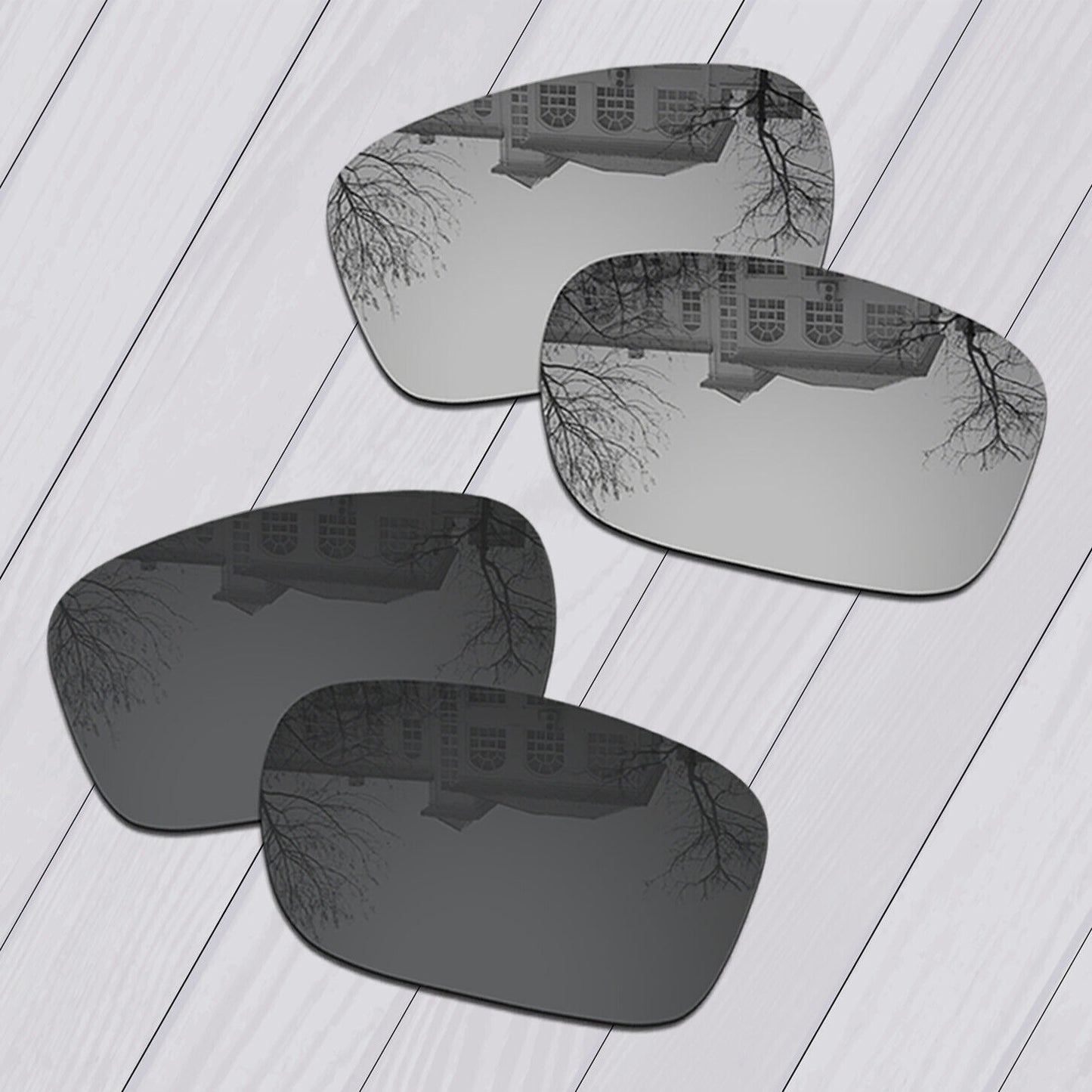 POLARIZED Replacement Lenses For-Oakley Twoface OO9189 Anti-Scratch Options