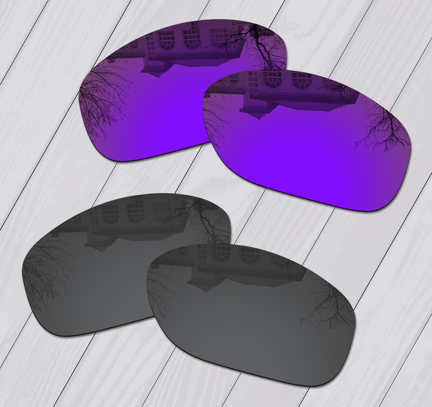 POLARIZED Replacement Lot Lenses For-Oakley Pit Bull OO9127 Anti-Scratch