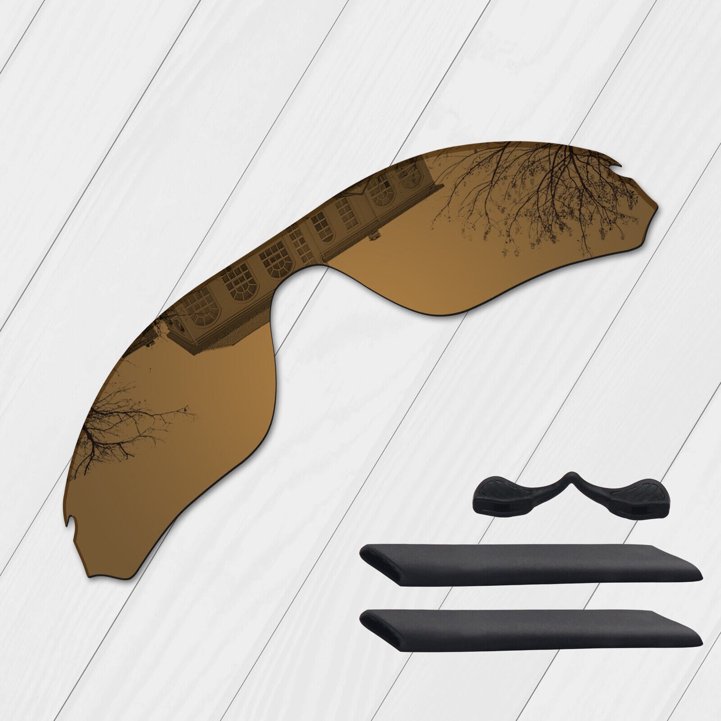 POLARIZED Replacement Lens & Kit For-Oakley RadarLock Edge OO9183 Anti-Scratch