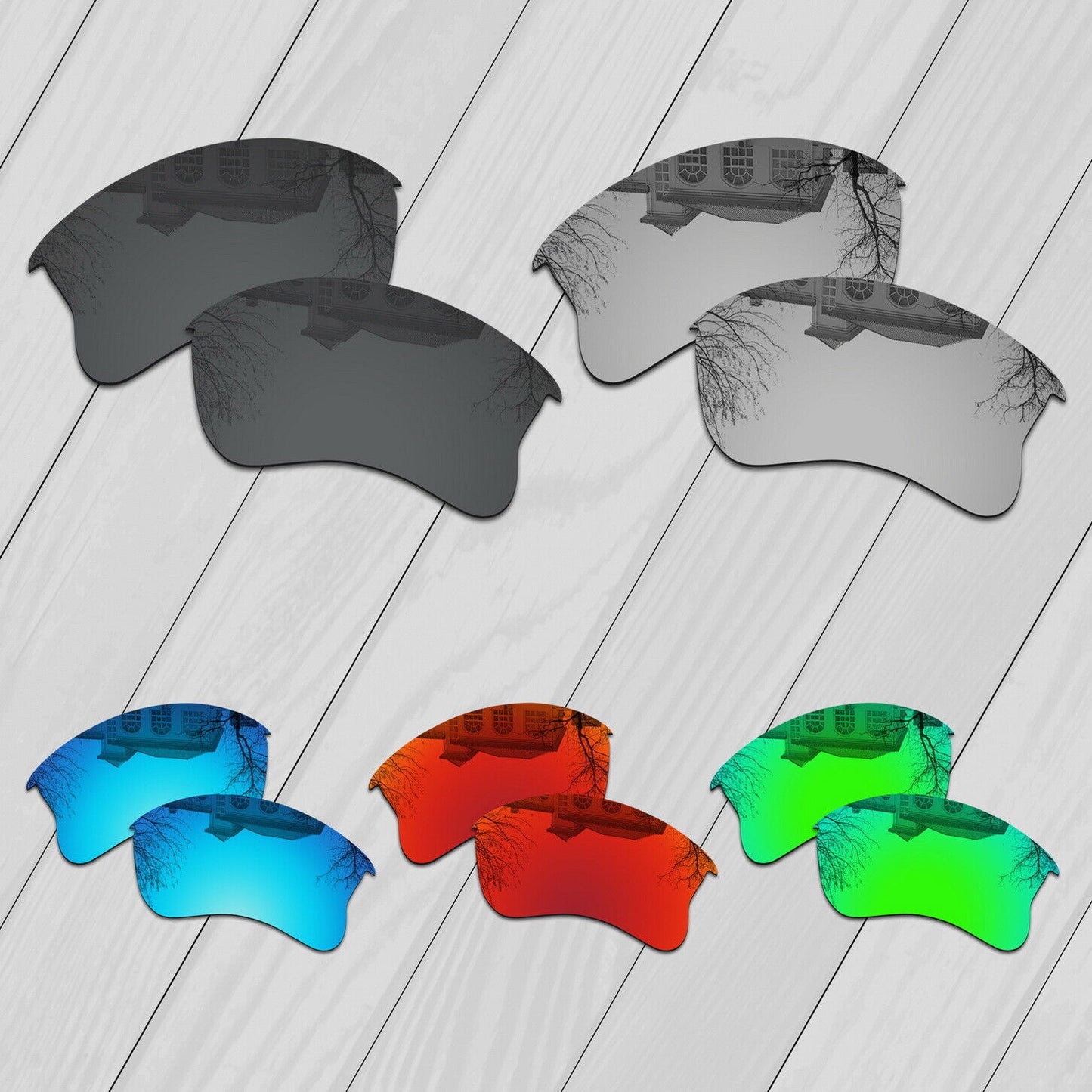 POLARIZED Replacement Lens&kit For-Oakley Half Jacket 2.0 XL OO9154 Anti-Scratch