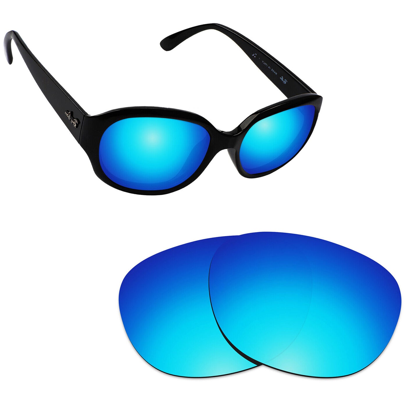 Hawkry Polarized Replacement Lenses for - RayBan-RB4198-55 Sunglass - Multiple