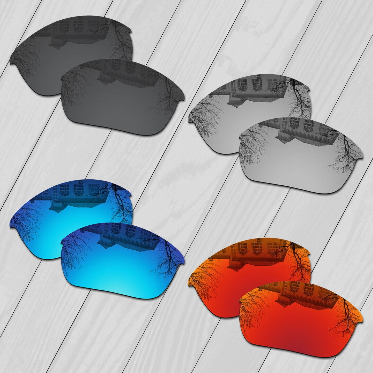 POLARIZED Replacement Lens & Kit For-Oakley Half Jacket 2.0 OO9144 Anti-Scratch