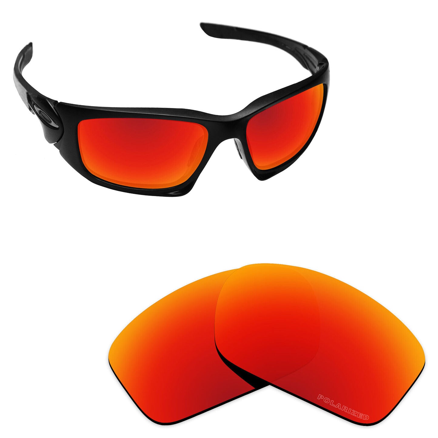 Hawkry Polarized Replacement Lenses for-Oakley Scalpel OO9095 Sunglass - Options