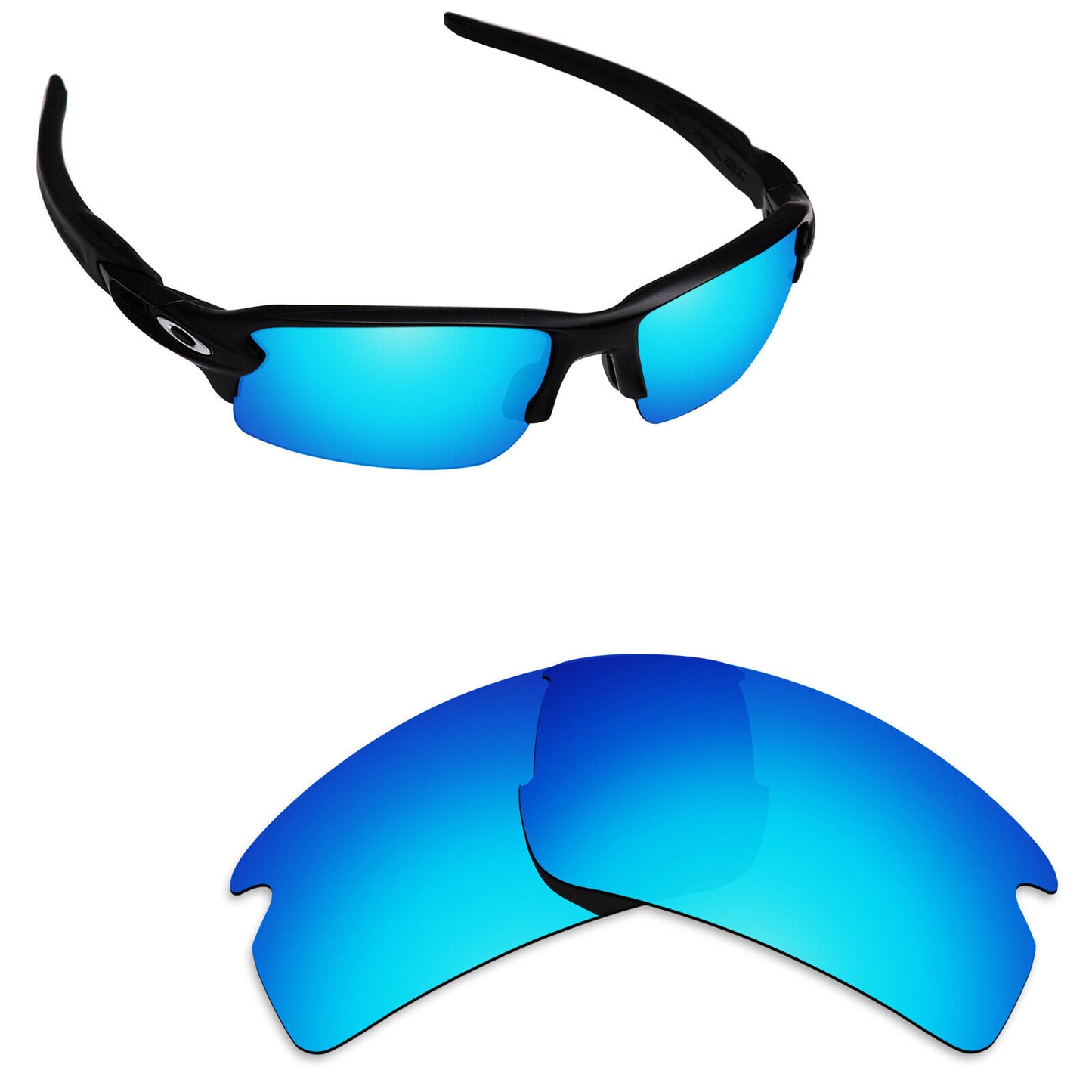 Hawkry Polarized Replacement Lens for-Oakley Flak 2.0 OO9295 Sunglass - Multiple