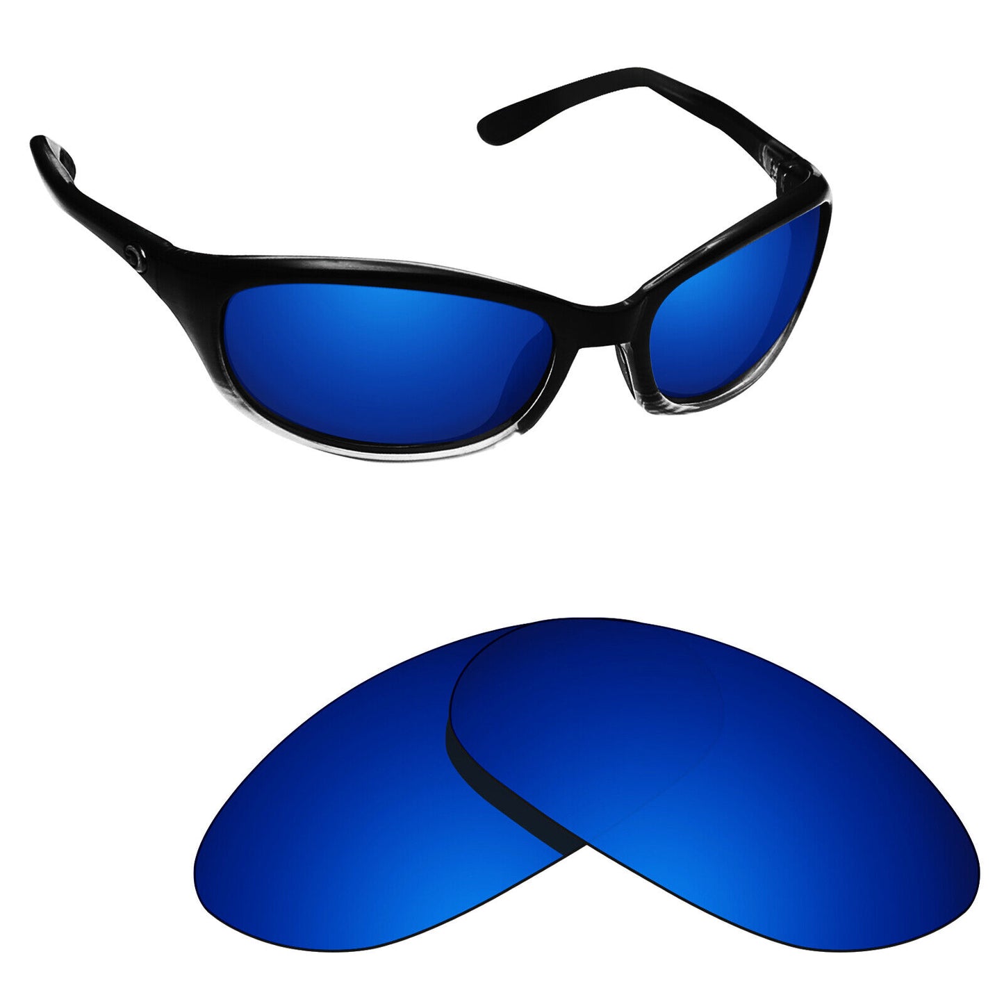 Hawkry Polarized Replacement Lenses for-Costa Harpoon Sunglass - Multiple