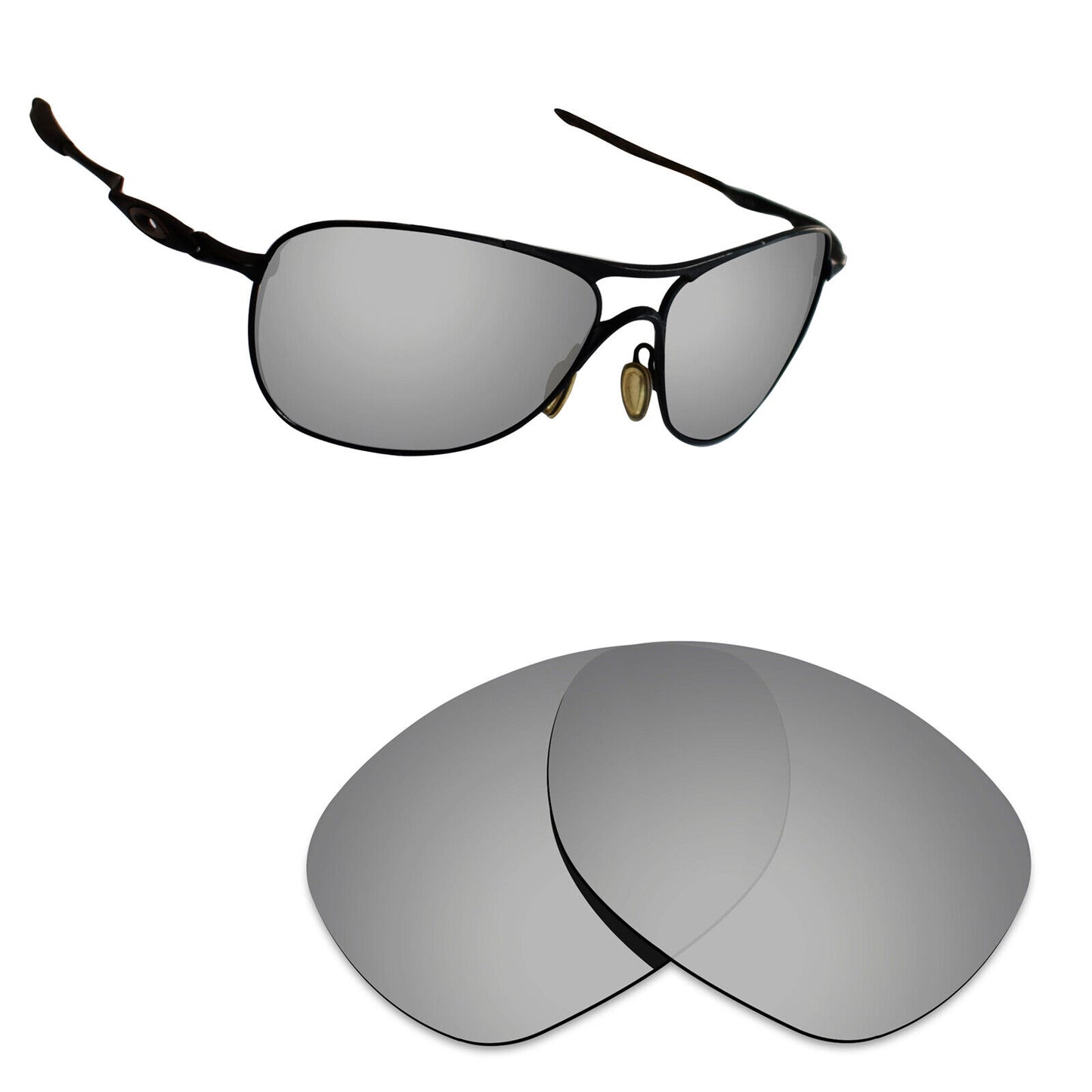 Hawkry Polarized Replacement Lens for-Oakley Crosshair New 2012 Sunglass-Options