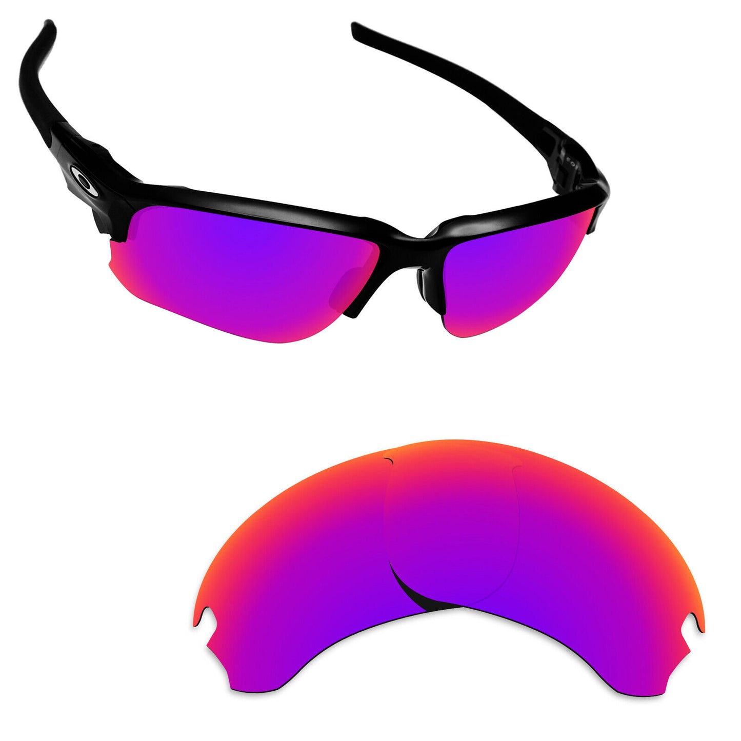 Hawkry Polarized Replacement Lens for-Oakley Si Speed Jacket OO9228 - Multiple