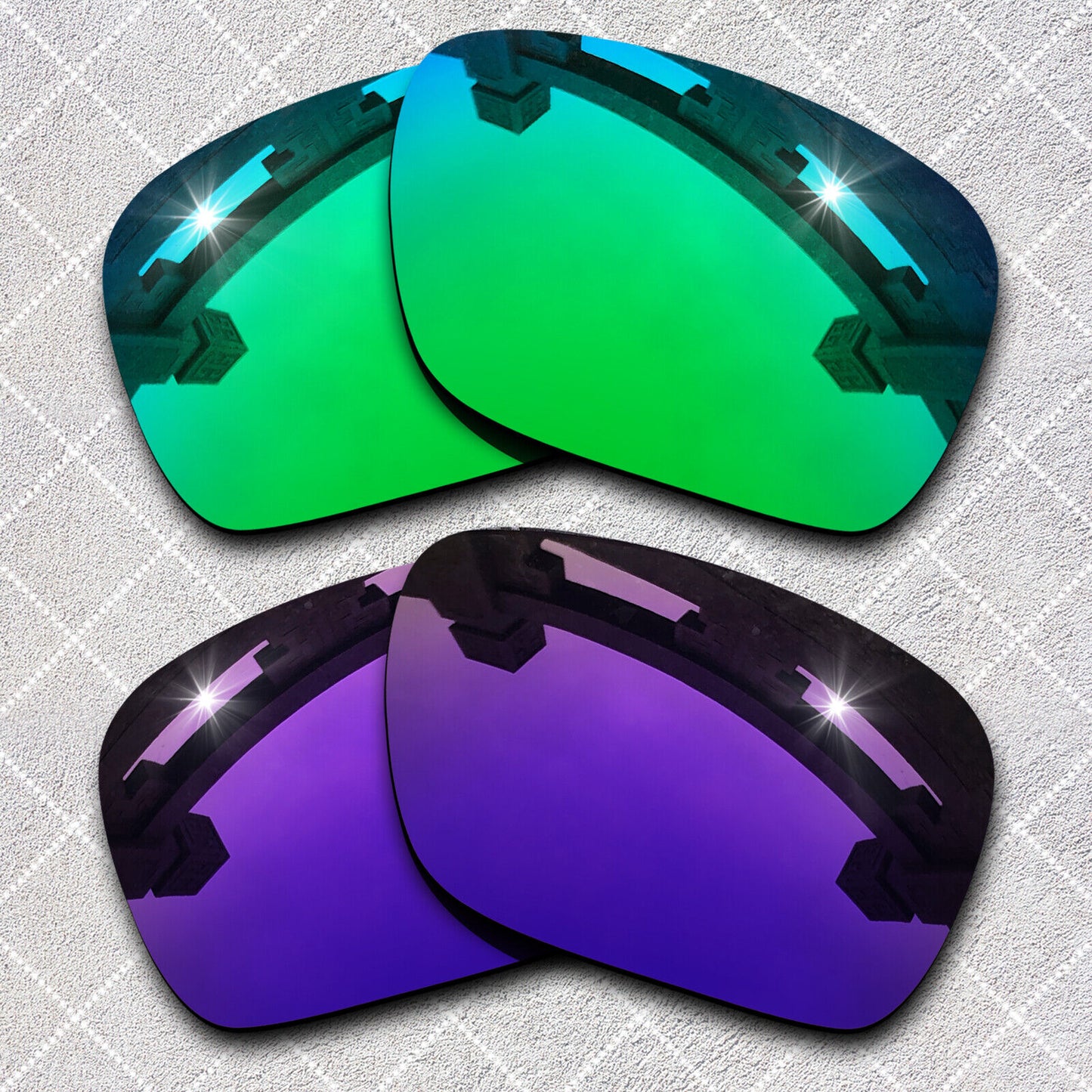 HeyRay Replacement Lenses for Sliver XL OO9341 Sunglasses Polarized -Opt