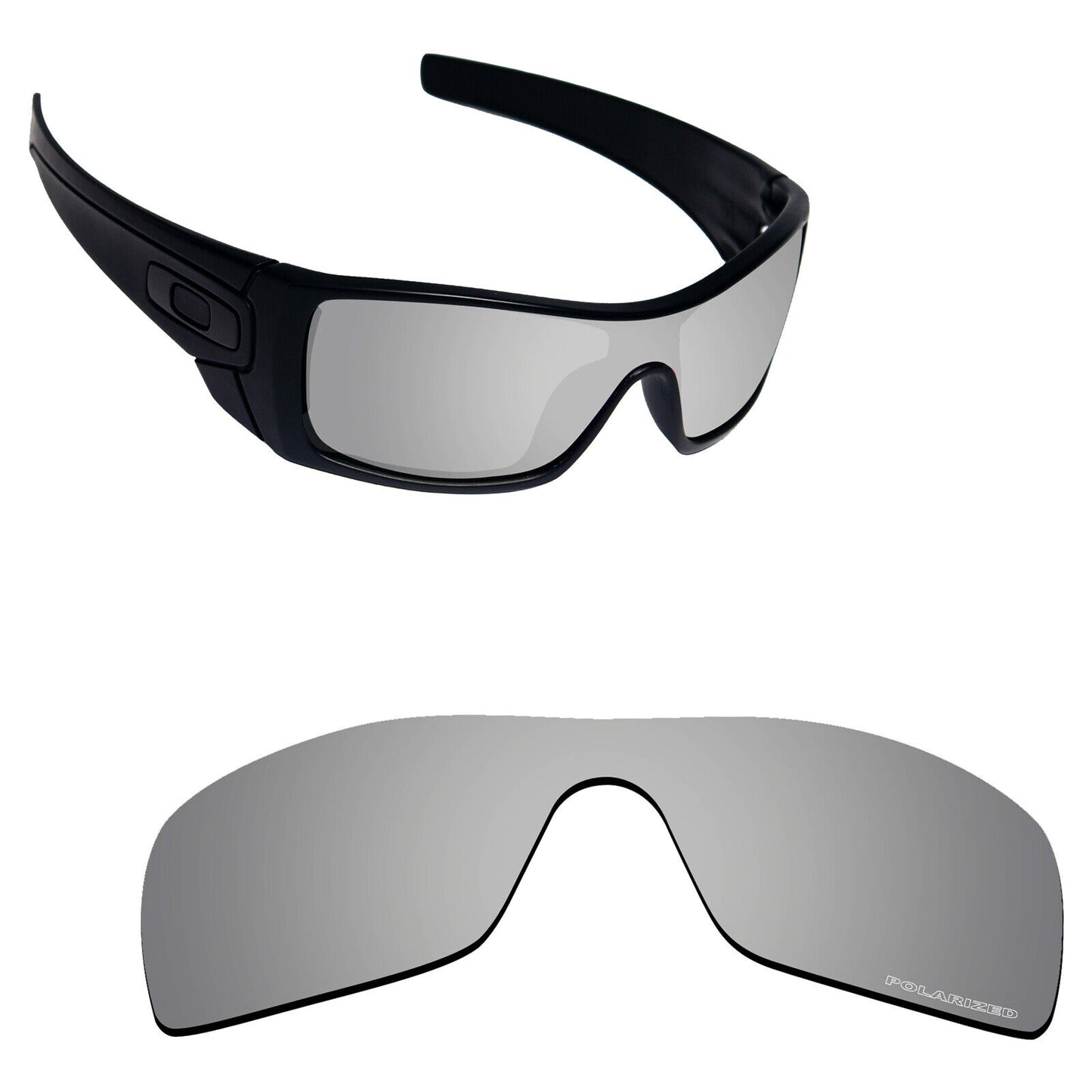Hawkry Polarized Replacement Lenses for-Oakley Batwolf OO9101 Sunglass -Multiple