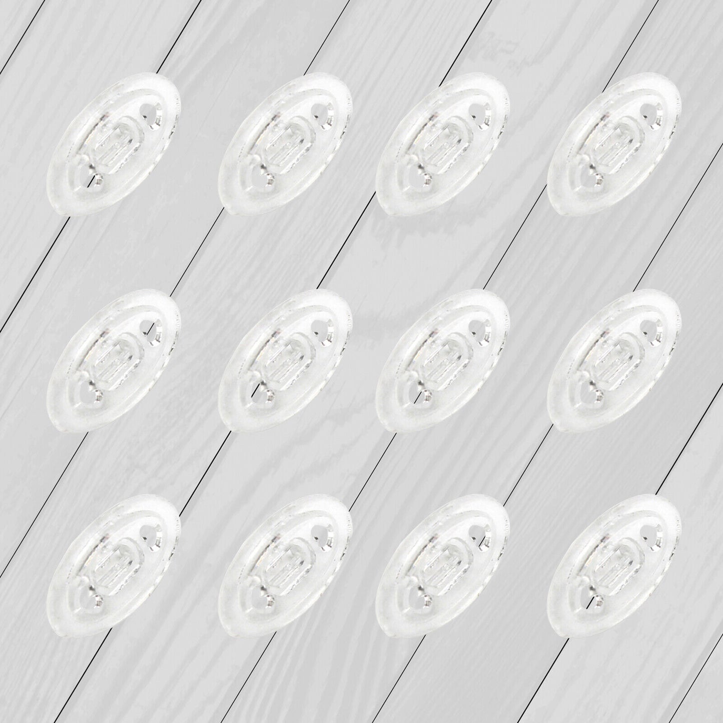 TargetVision Replacement Clear Nose pads For-Oakley Inmate Sunglasses Options