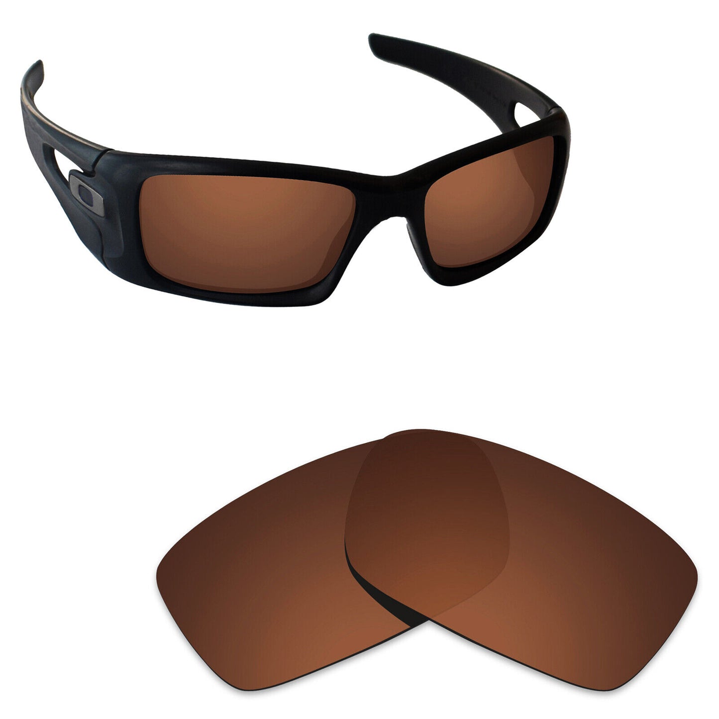 Hawkry Polarized Replacement Lenses for-Oakley Crankcase OO9165 - Mutiple