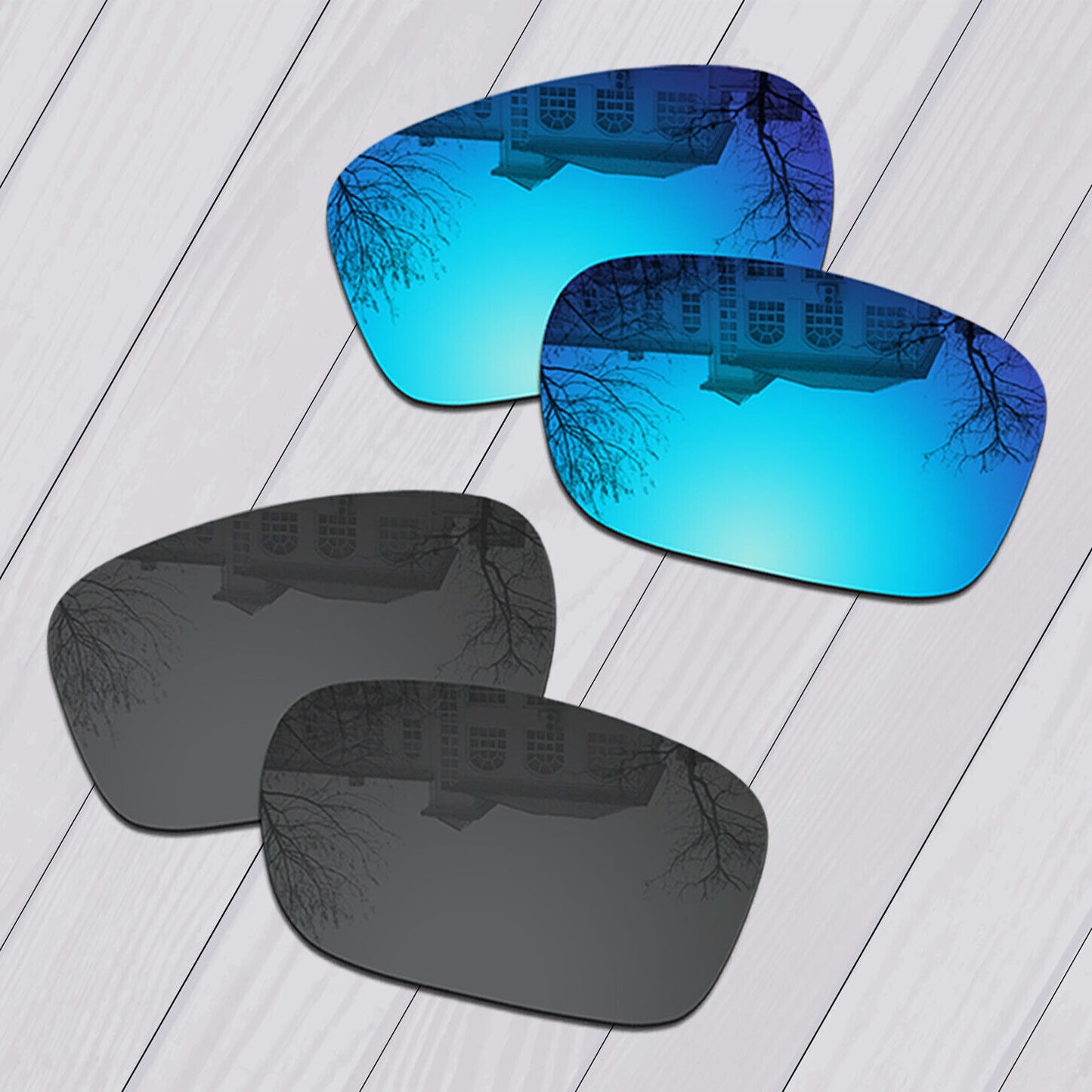 POLARIZED Replacement Lenses For-Oakley Twoface OO9189 Anti-Scratch Options