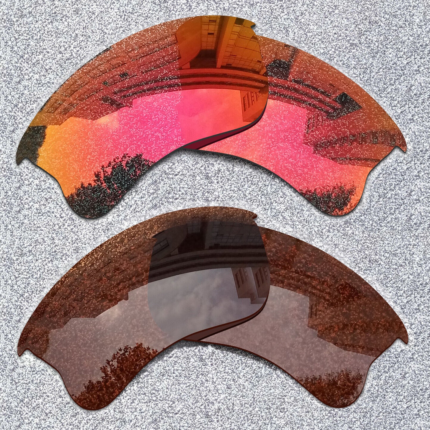 ExpressReplacement Polarized Lenses For-Oakley Flak Jacket XLJ Sunglasses