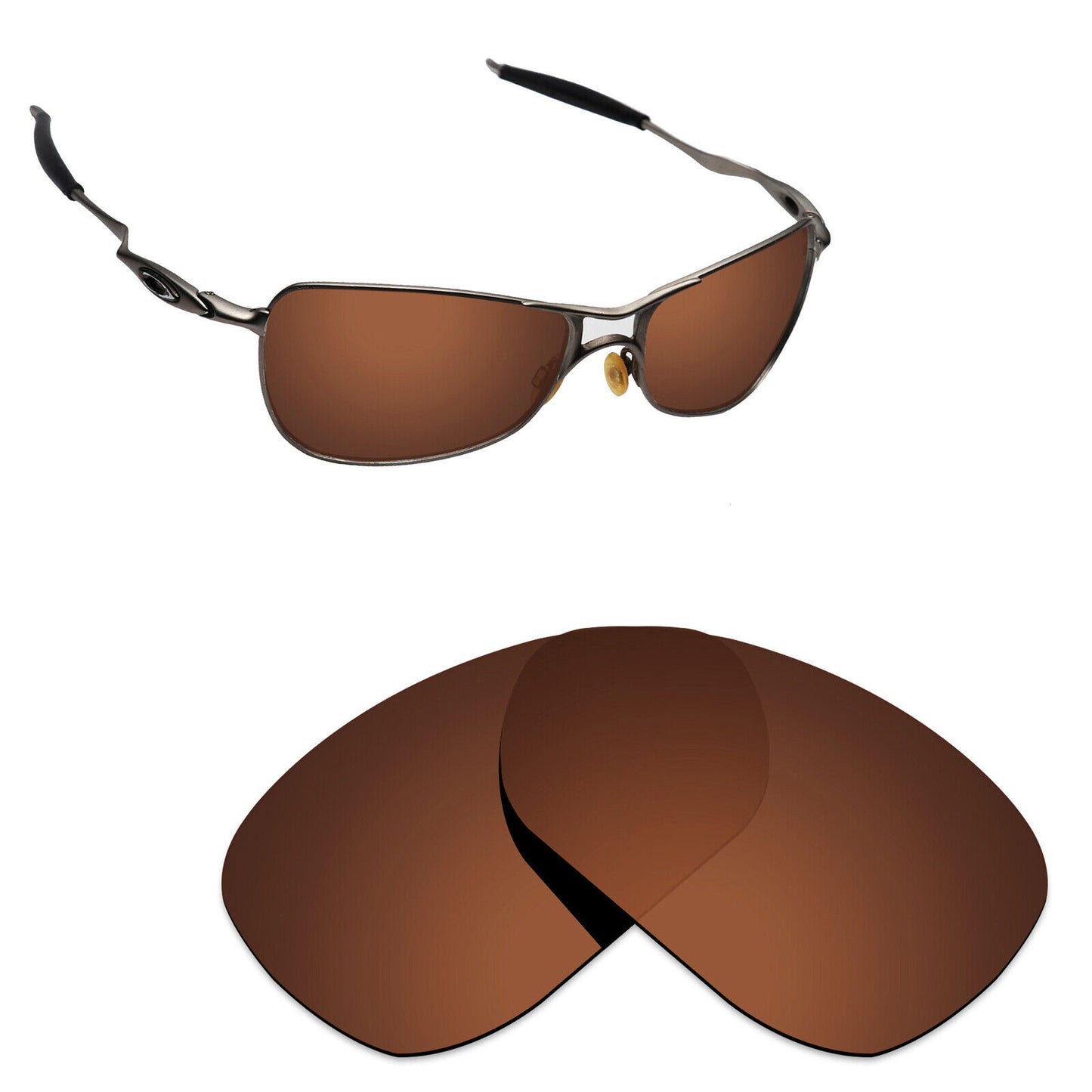 Hawkry Polarized Replacement Lenses for-Oakley Crosshair 1.0 Sunglass - Options