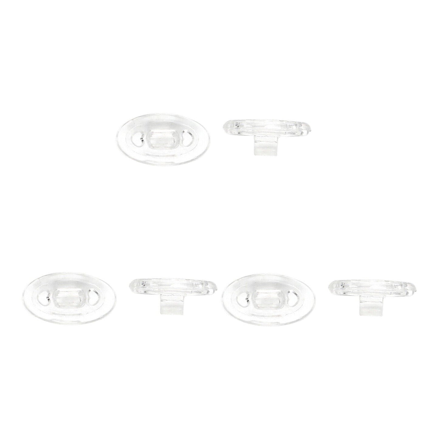 Hawkry Replacement Rubber Nosepads & Nosepieces for-Oakley Whisker Sunglass -Opt