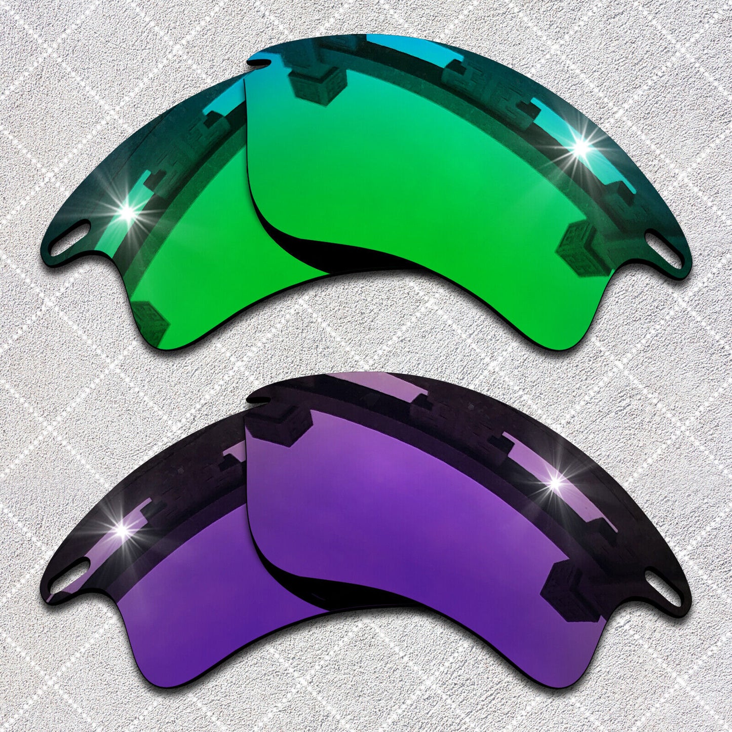 HeyRay Replacement Lenses for Fast Jacket XL OO9156 Sunglasses Polarized-Options