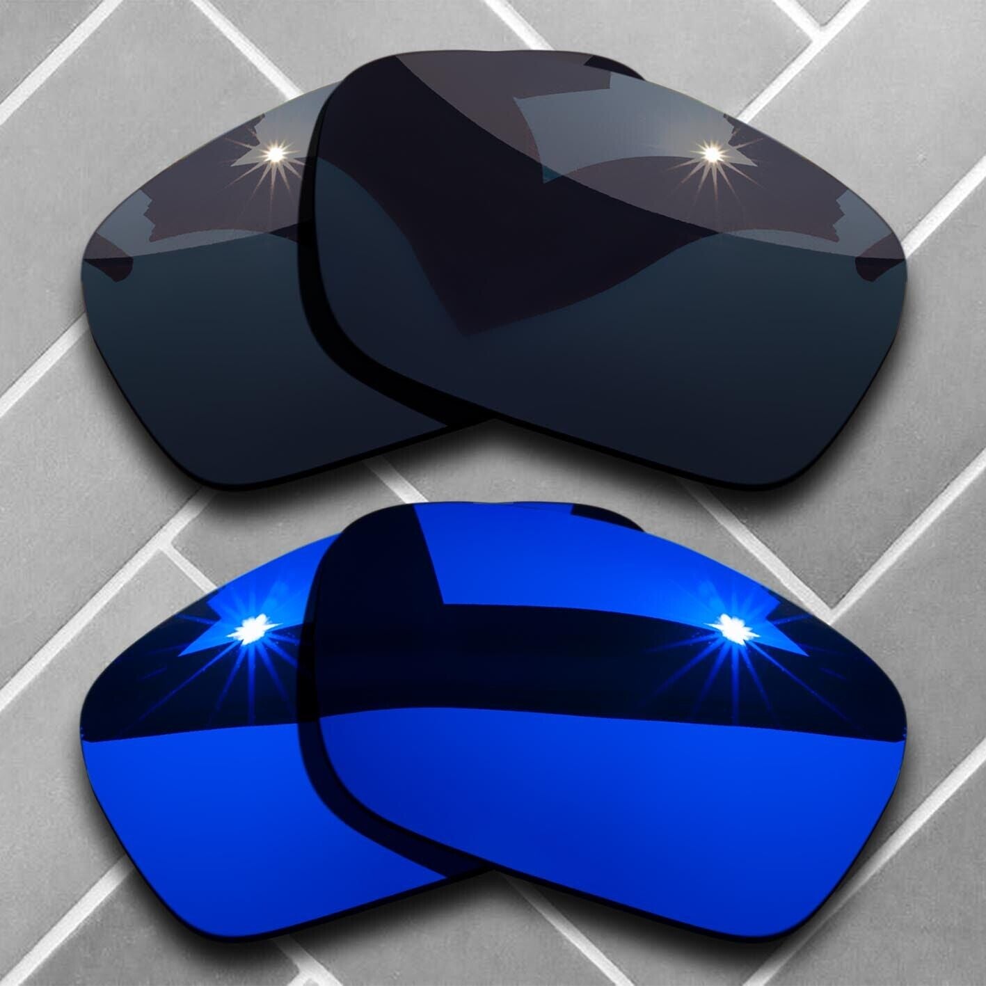 Polarized Replacement lenses for-Oakley Fuel Cell OO9096 Anti-Scratch Choices US