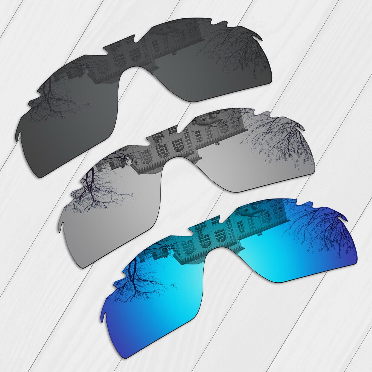 POLARIZED Replacement Lens&Kit For-Oakley Radarlock XL Vented OO9196 Options