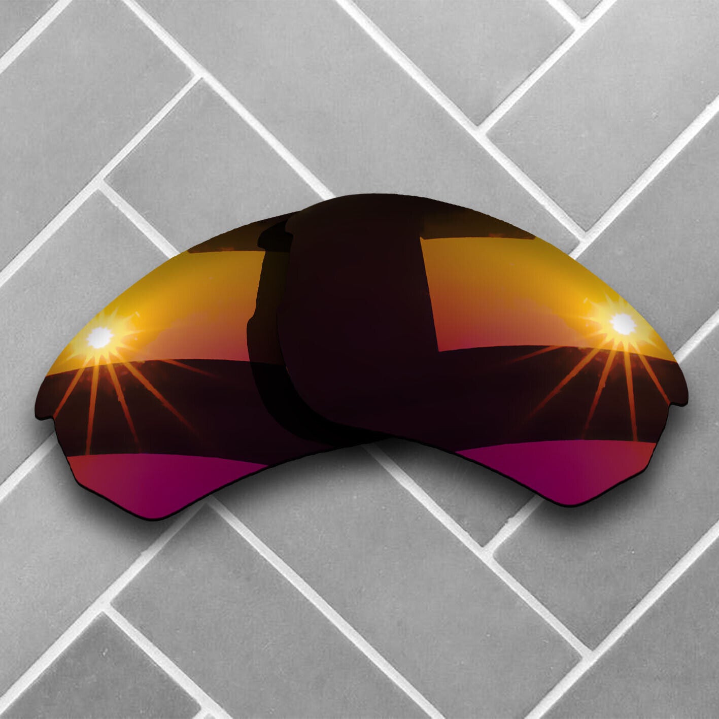 Polarized Anti-Scratch Replacement Lenses for-Oakley Flak Beta Choices US