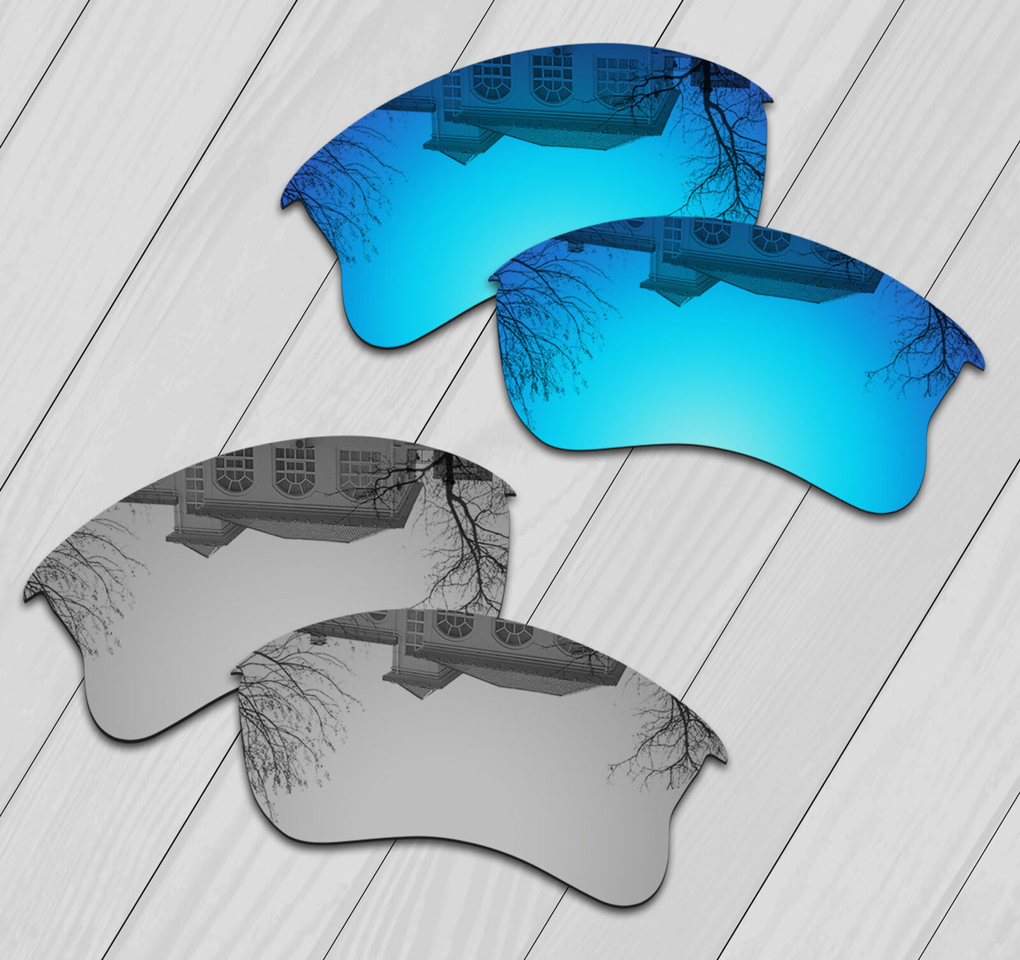 POLARIZED Replacement Lenses For-Oakley Half Jacket 2.0 XL Anti-Scratch Options