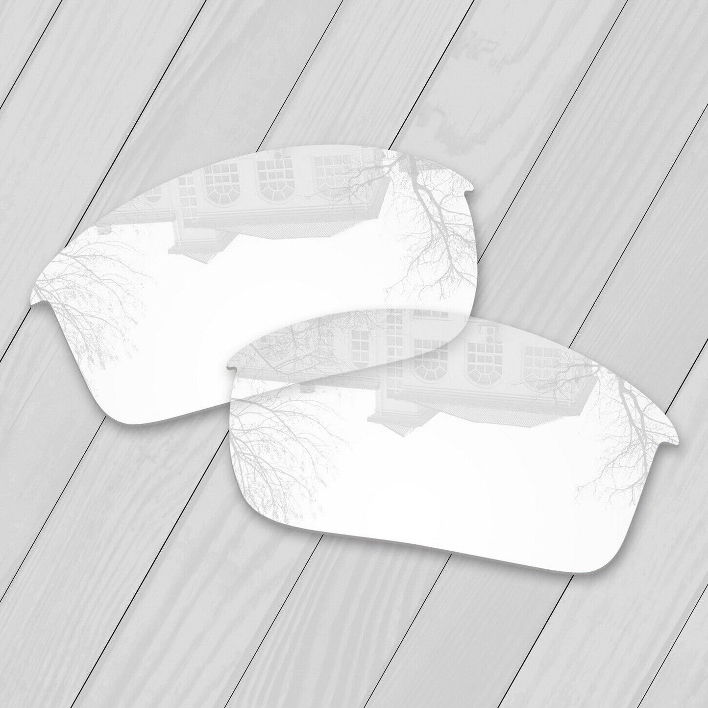 POLARIZED Replacement Lenses For-Oakley Flak Jacket Sunglass Anti-Scratch