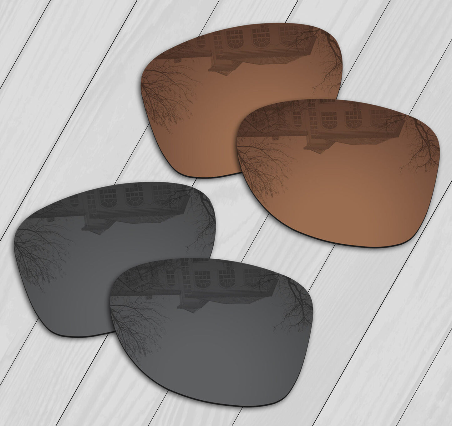 POLARIZED Replacement Lenses For-Oakley Crosshair 2012 Anti-Scratch Options