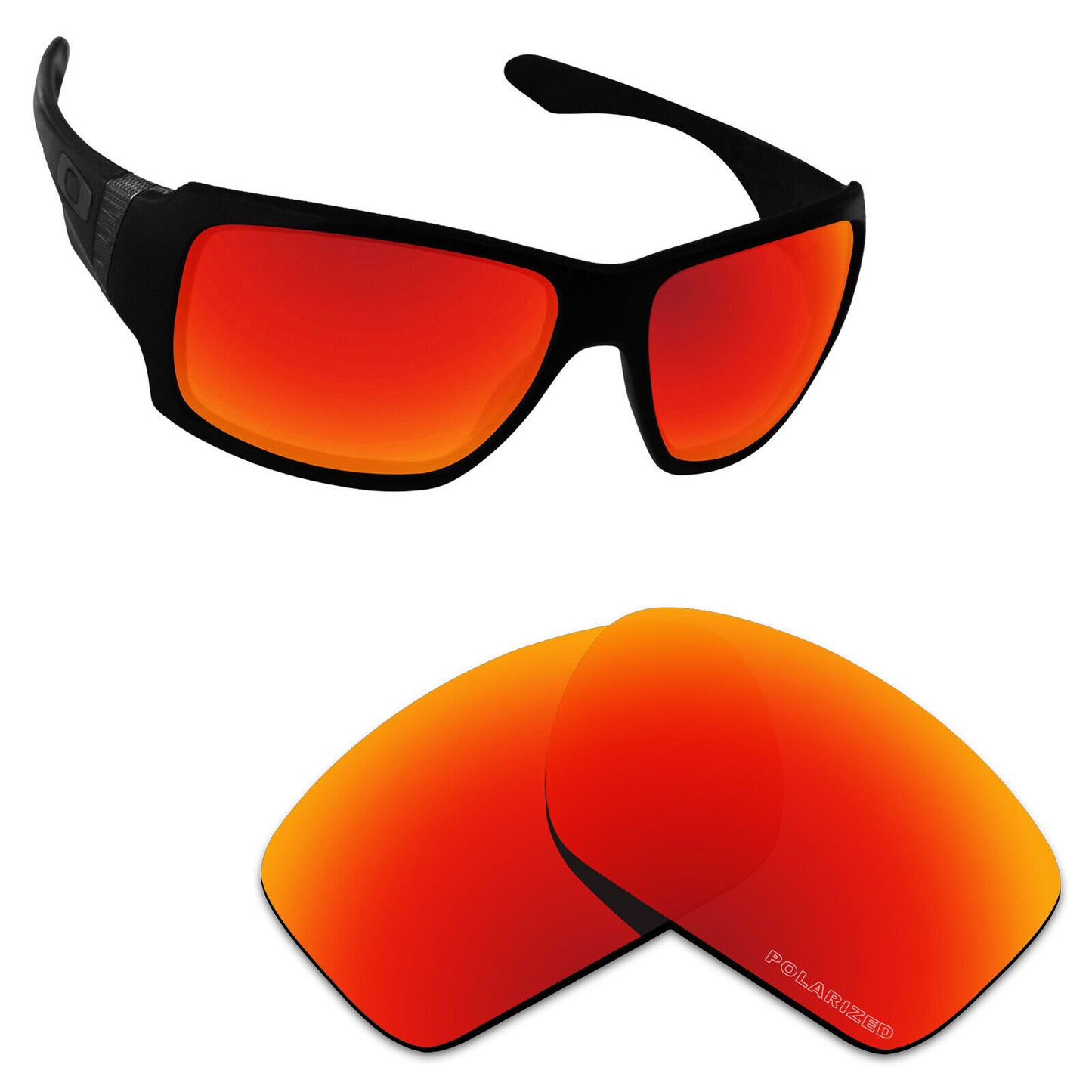 Hawkry Polarized Replacement Lenses for-Oakley Big Taco OO9173 Sunglass-Multiple