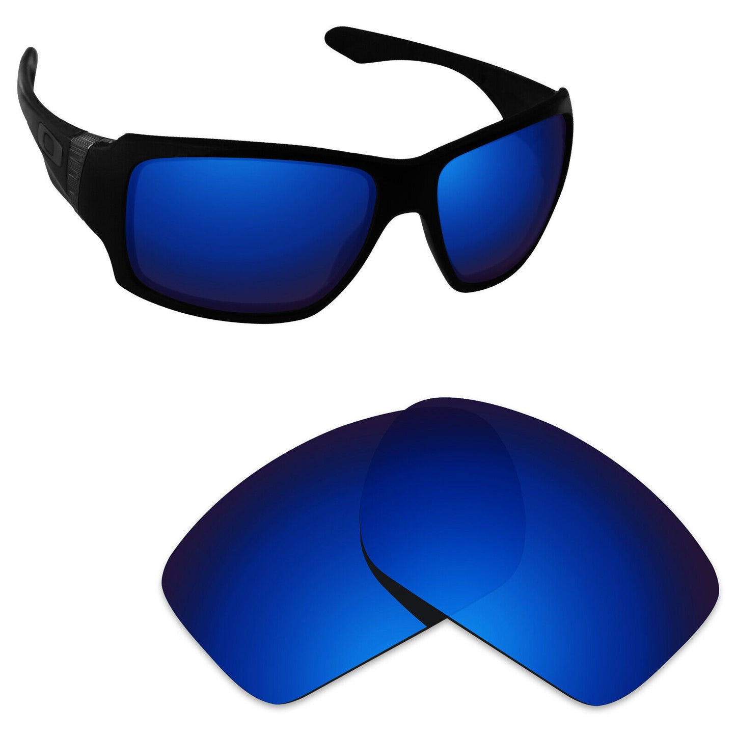 Hawkry Polarized Replacement Lenses for-Oakley Big Taco OO9173 Sunglass-Multiple