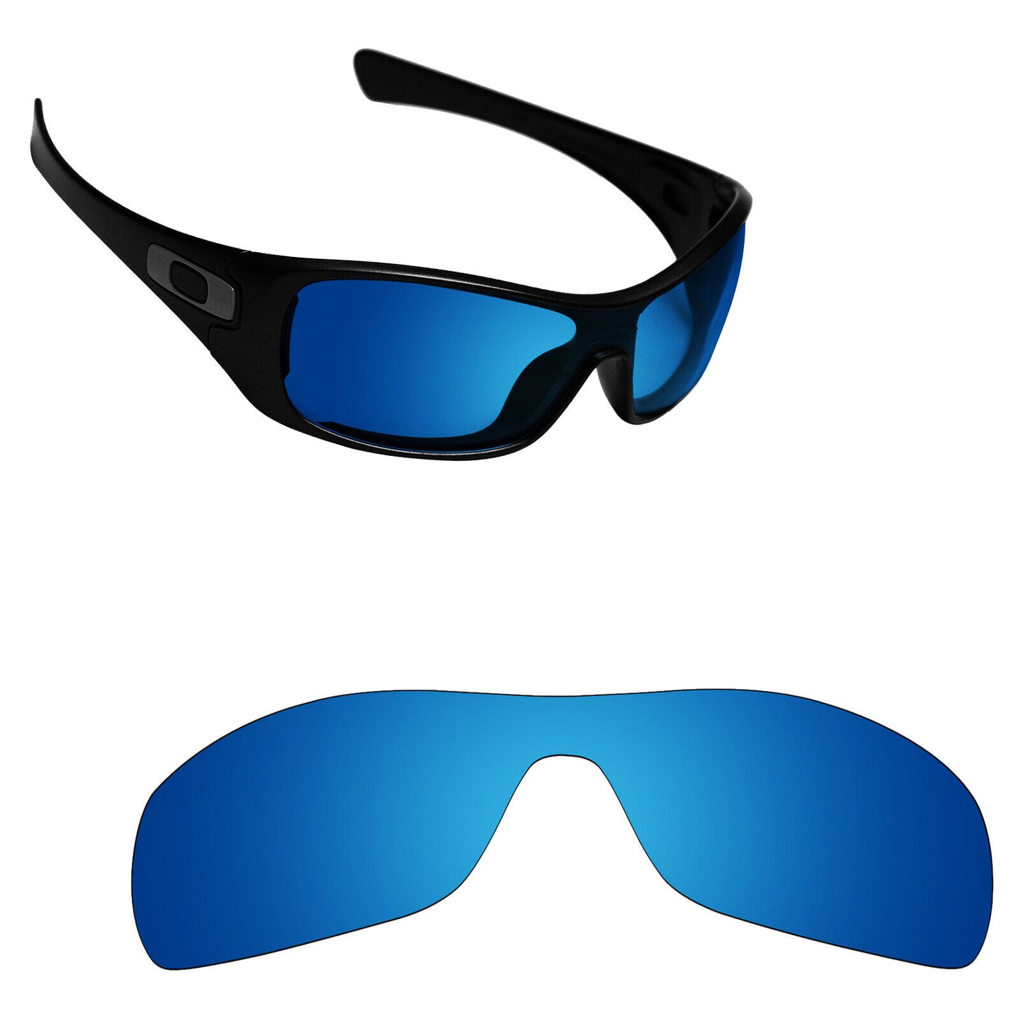 Hawkry Polarized Replacement Lenses for-Oakley Antix Sunglass - Options