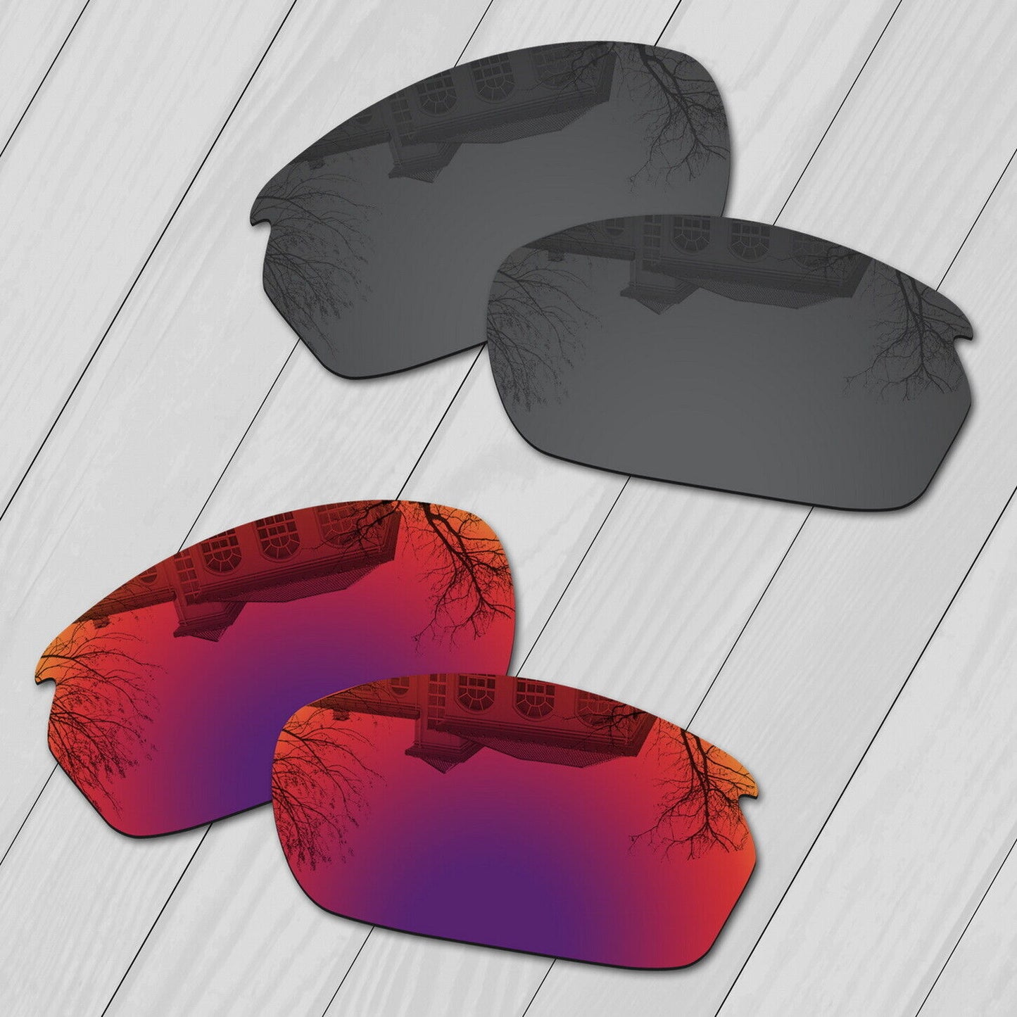 POLARIZED Replacement Lot Lenses For-Oakley Commit SQ OO9086 Anti-Scratch