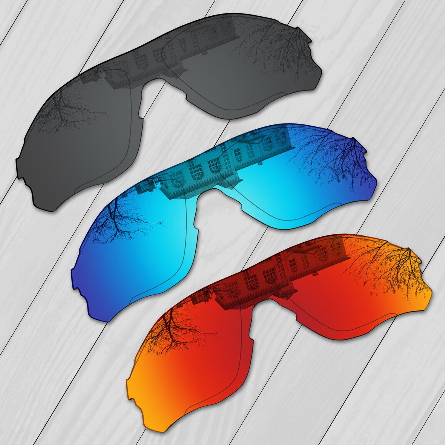POLARIZED Replacement Lot Lenses For-Oakley EVZero Range AF OO9337 Anti-Scratch