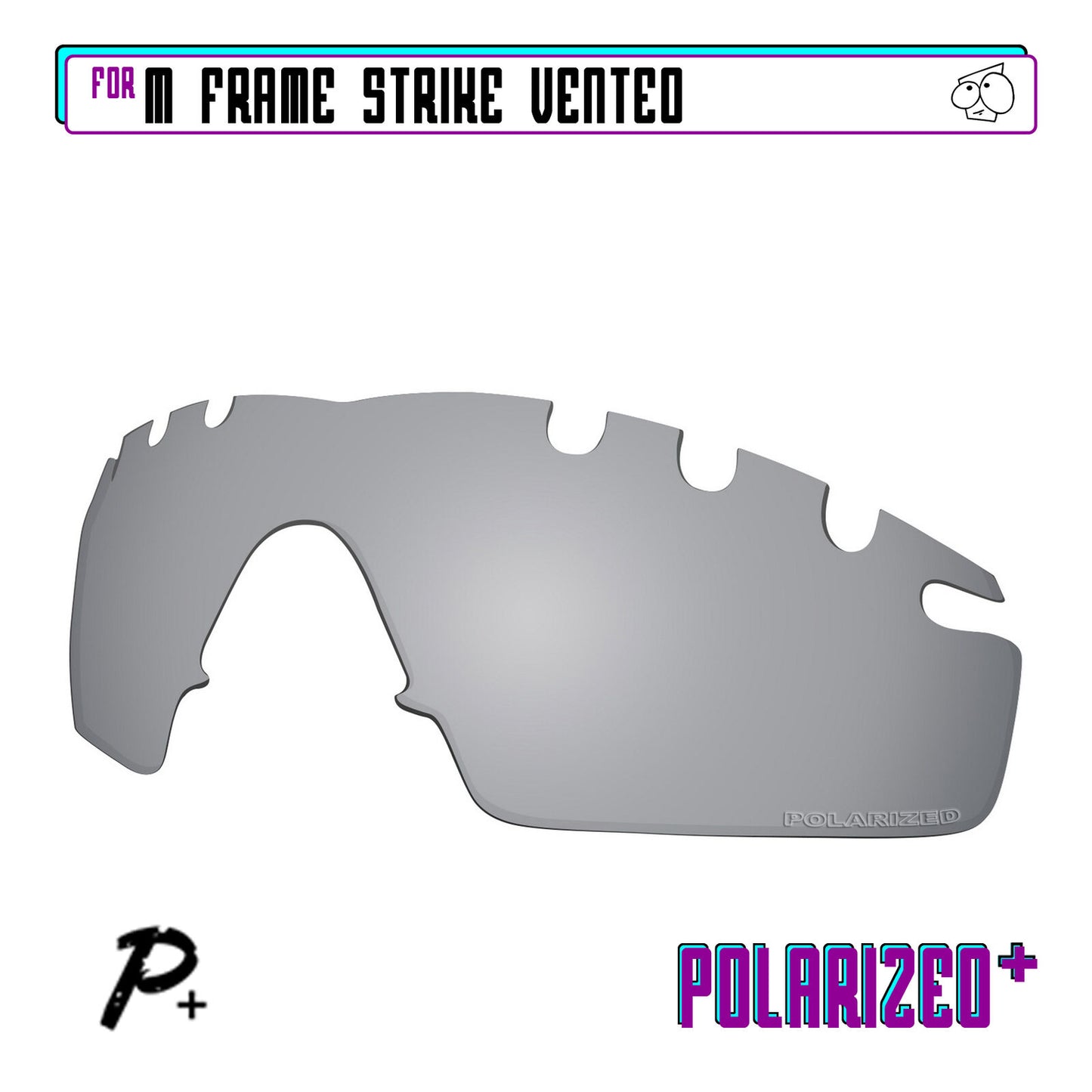 POLARIZED Replacement Lenses & Kit For-Oakley M Frame Strike Vented Anti-Scratch