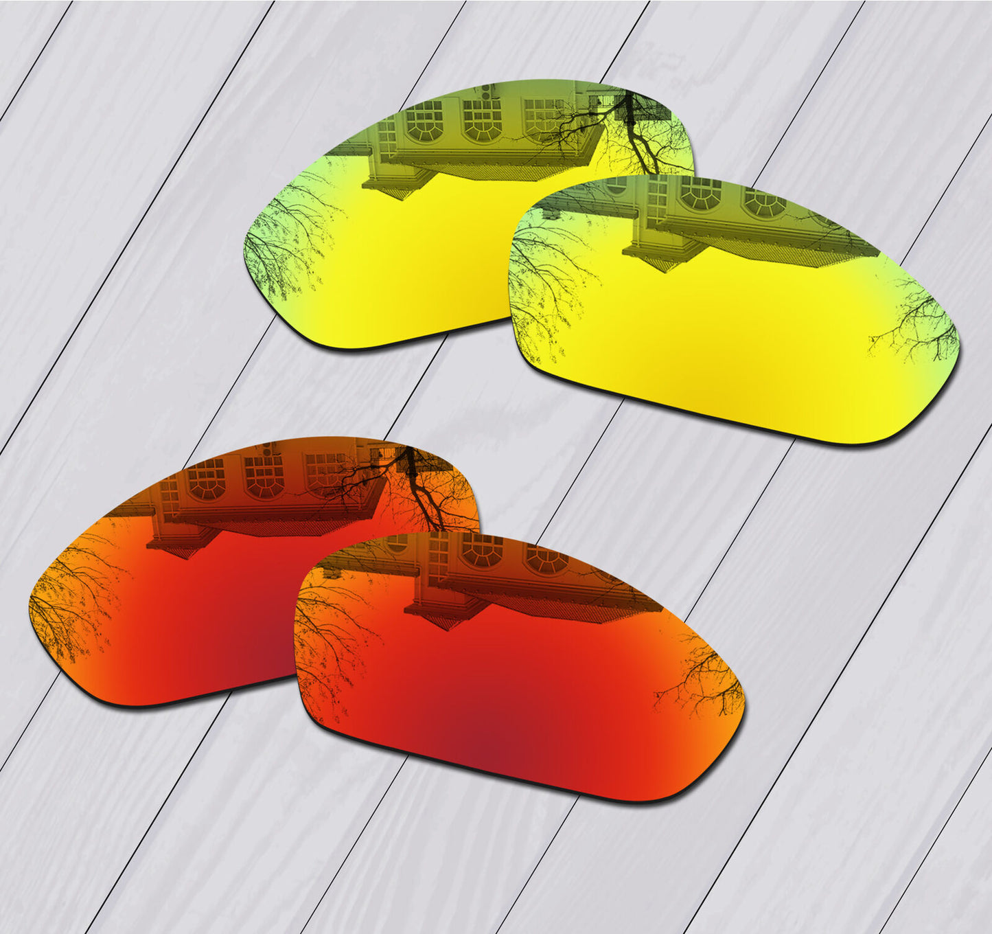 POLARIZED Replacement Lenses For-Oakley Straight Jacket 2007 Anti-Scratch Option