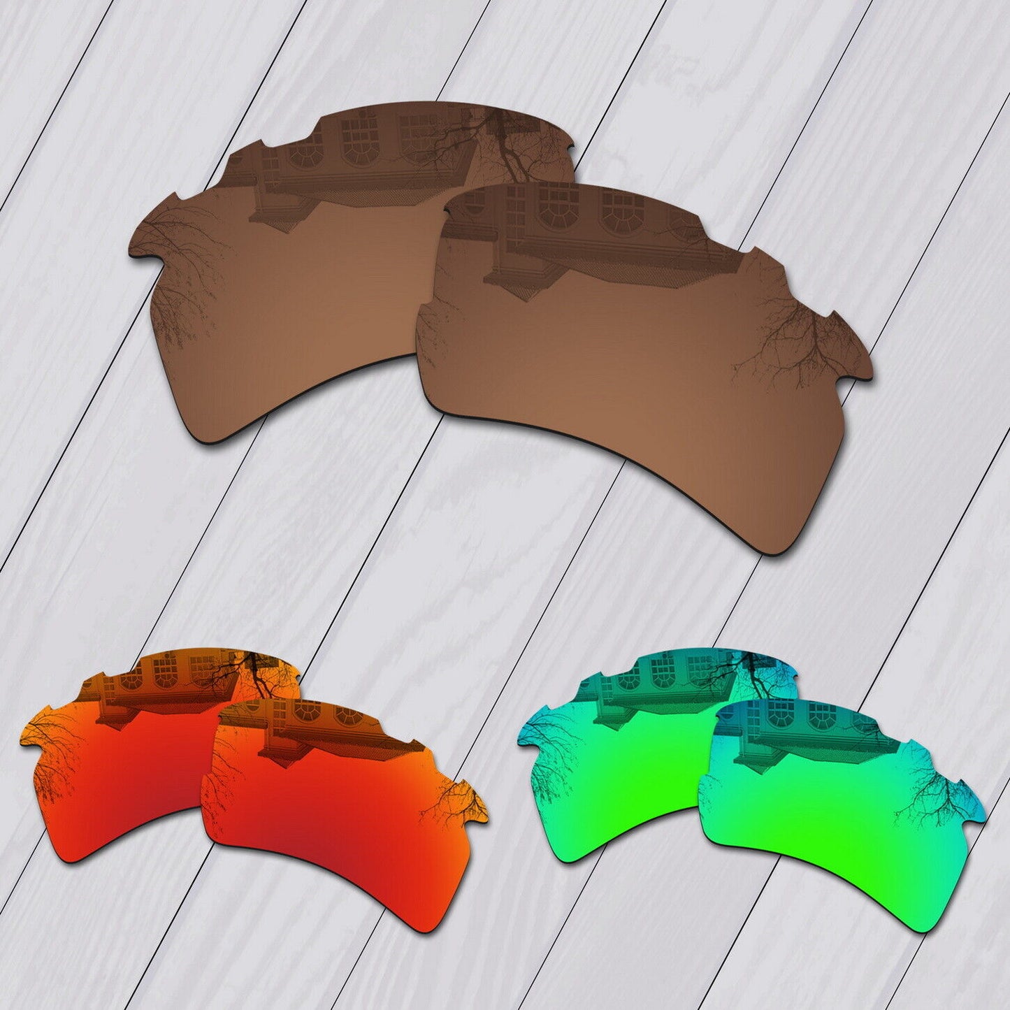 POLARIZED Replacement Lens & Kit For-Oakley Flak 2.0 XL Vented Sunglass Options