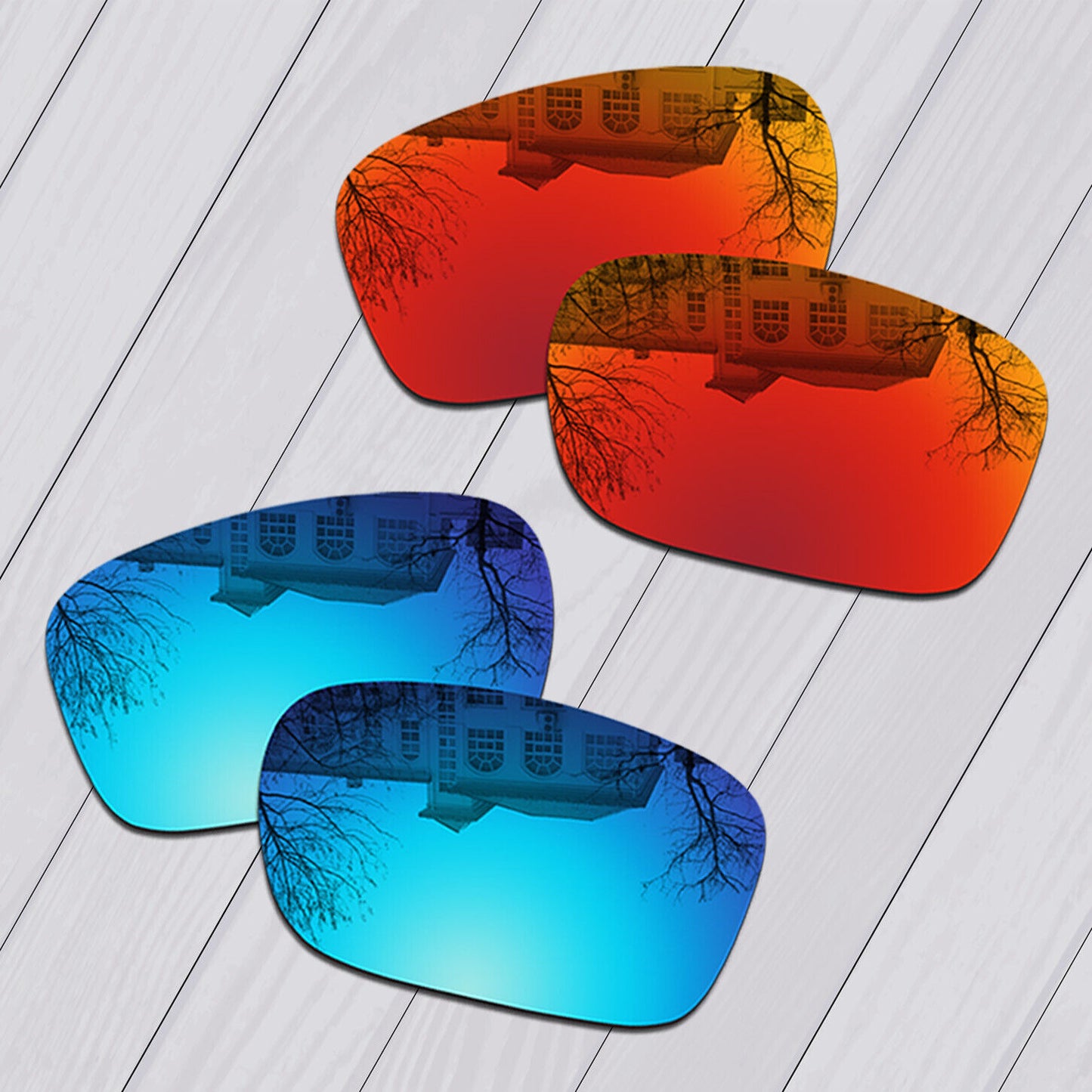 POLARIZED Replacement Lenses For-Oakley Twoface OO9189 Anti-Scratch Options