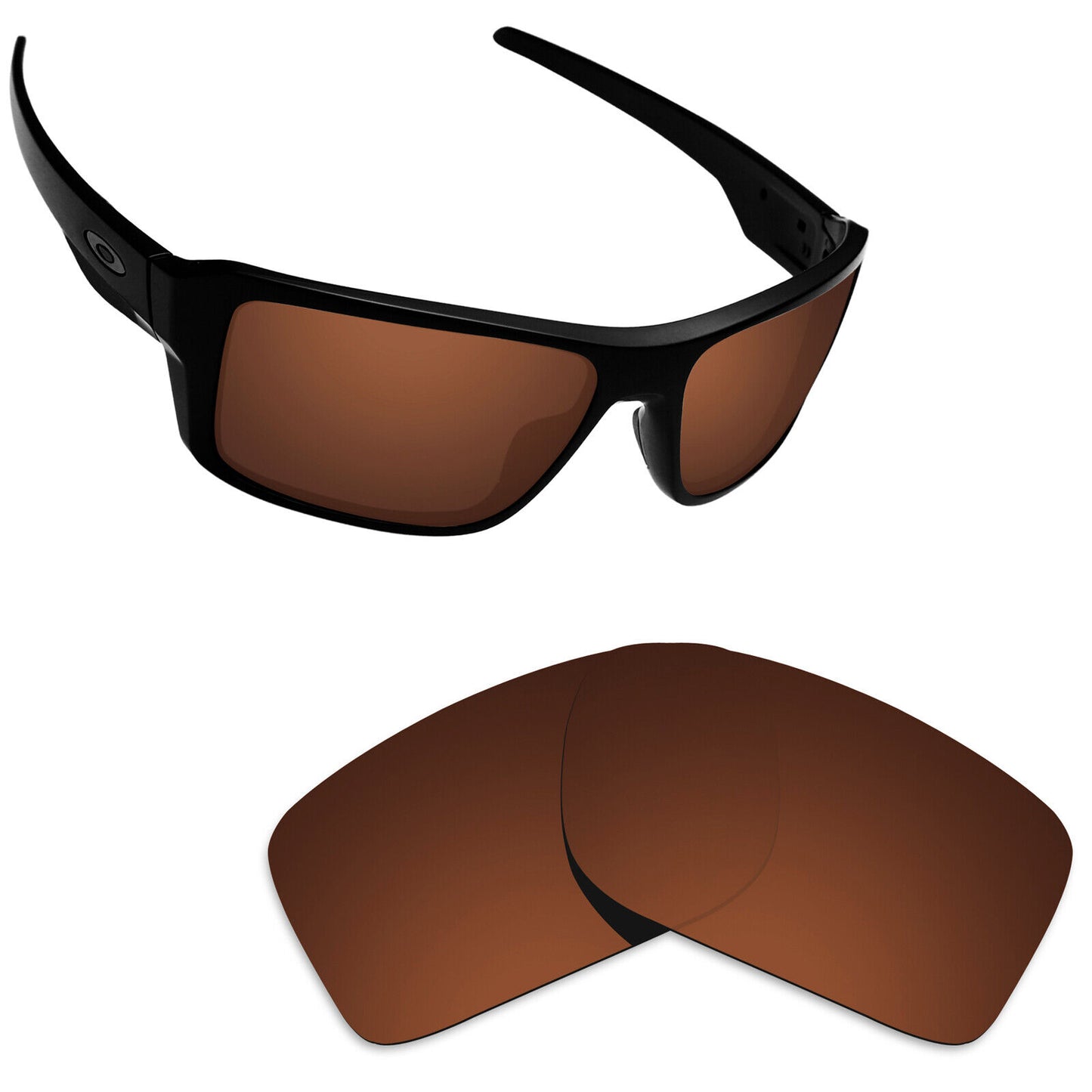 Hawkry Polarized Replacement Lenses for-Oakley Double Edge OO9380 - Multiple