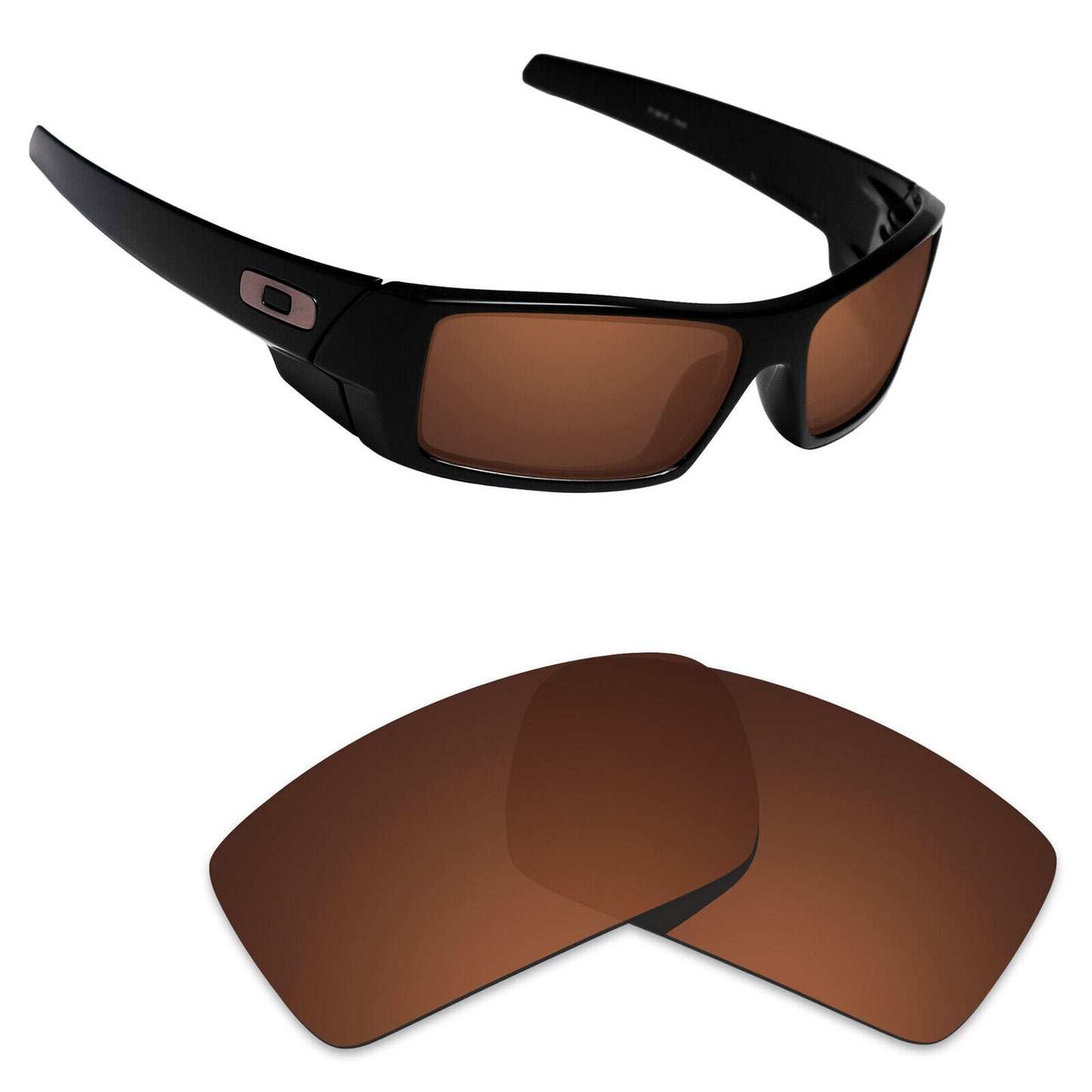 Hawkry Polarized Replacement Lenses for-Oakley Gascan Sunglass - Options