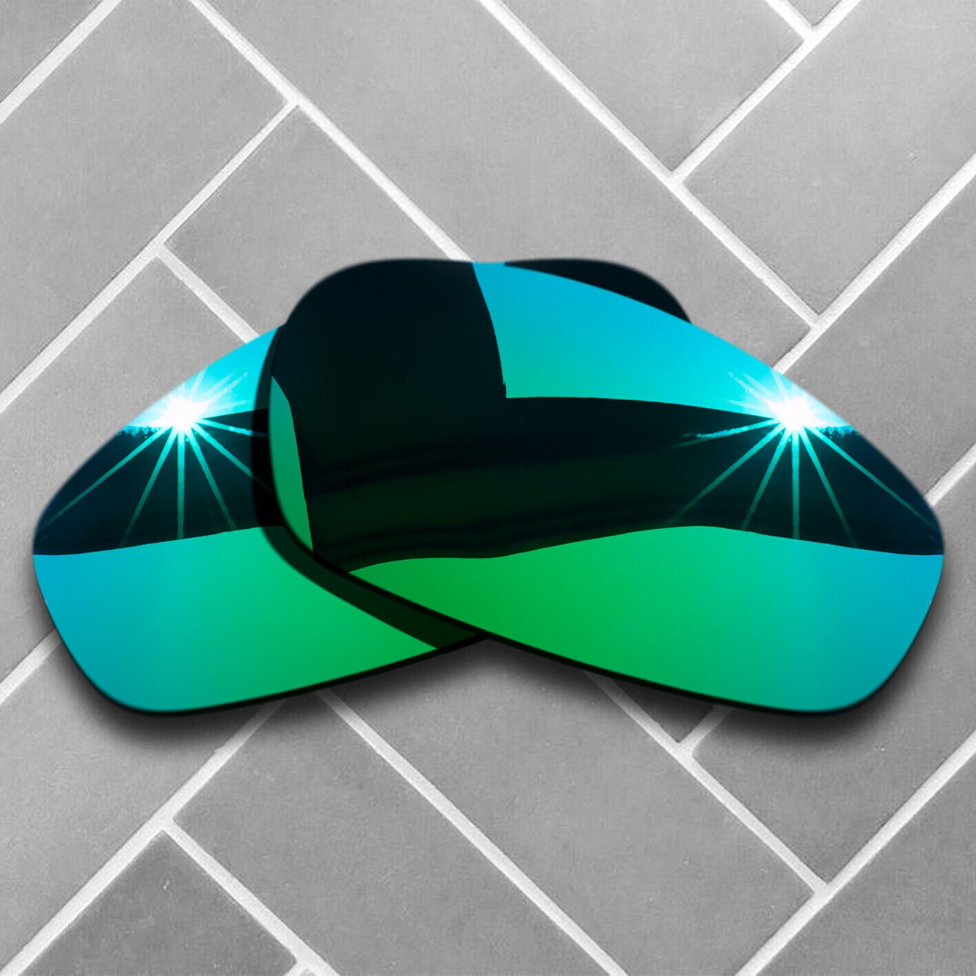 Polarized Anti-Scratch Replacement Lenses for-Oakley Split Jacket Choices US