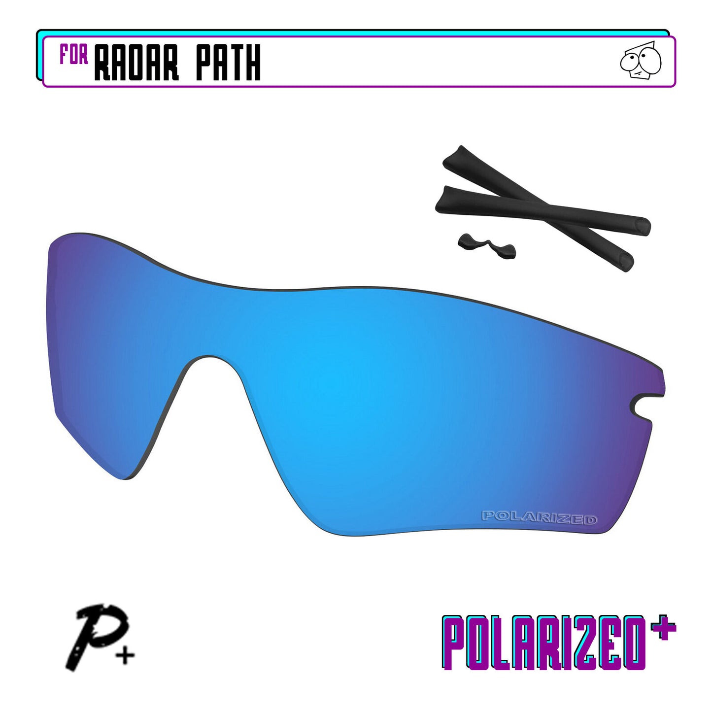 POLARIZED Replacement Lenses & Kit For-Oakley Radar Path Sunglasses Anti-Scratch