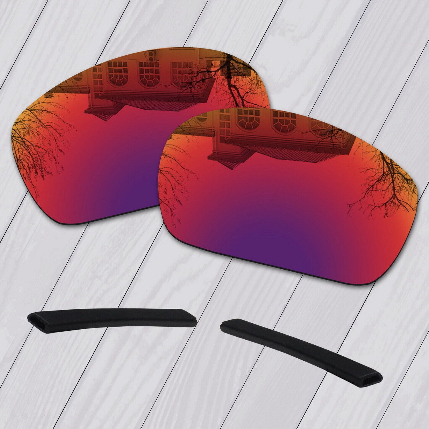 POLARIZED Replacement Lot Lenses & Kit For-Oakley Racing jacket Anti-Scratch