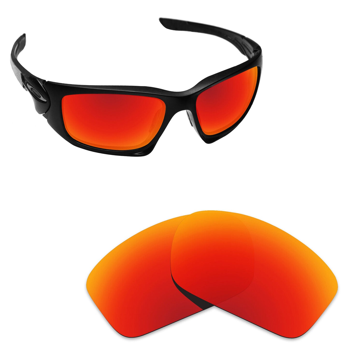 Hawkry Polarized Replacement Lenses for-Oakley Scalpel OO9095 Sunglass - Options