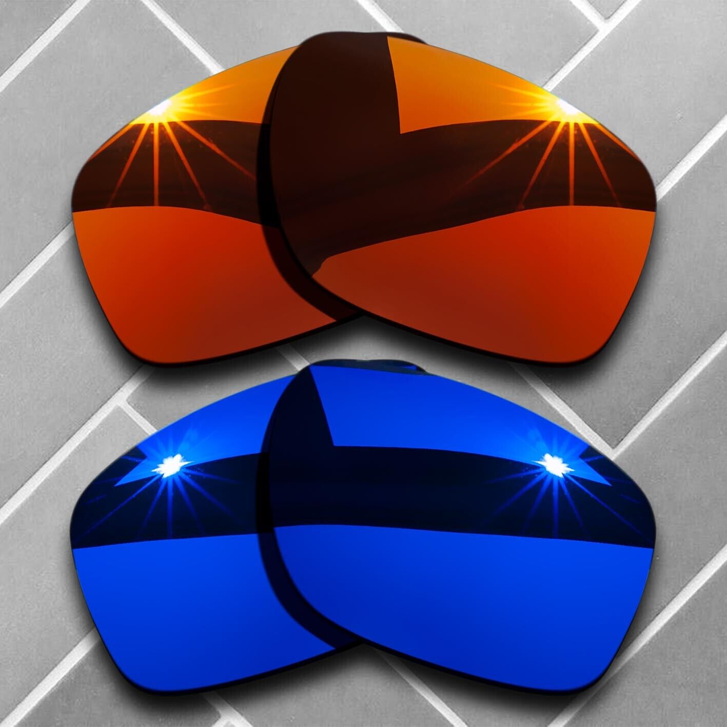 Polarized Anti-Scratch Replacement Lenses for-Oakley Sliver OO9262 Choices US